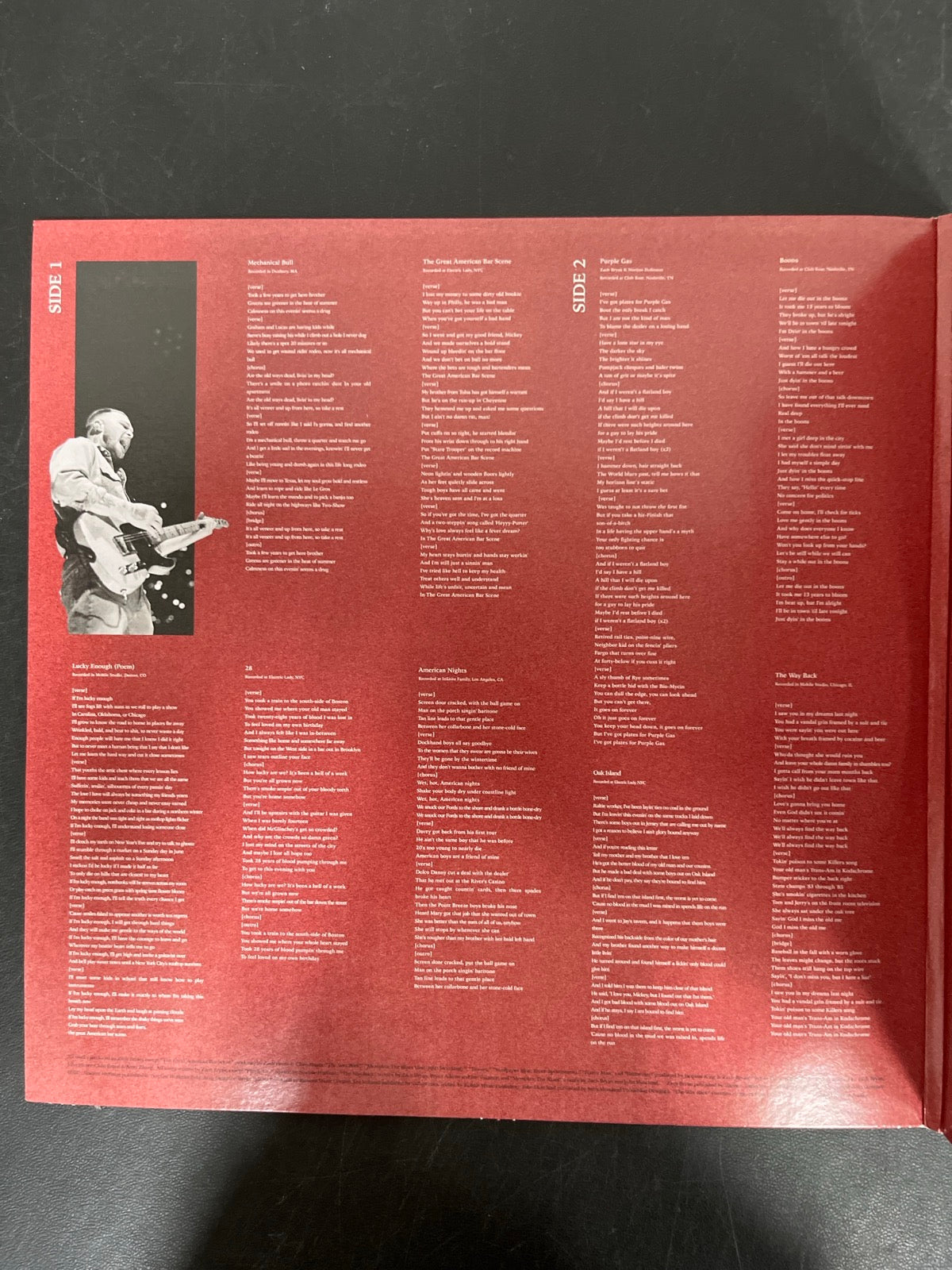 MISC_1 - Zach Bryan - The Great American... Target Exclusive Vinyl USED NOT TESTED