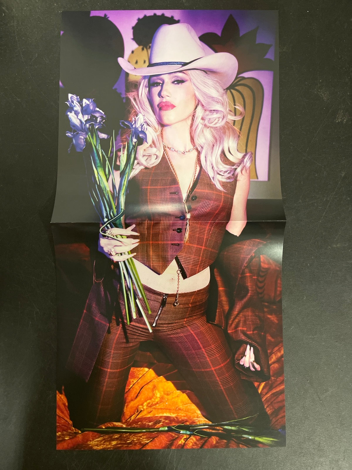 MISC_1 - Gwen Stefani - Bouquet LE Orchid Etched Numbered Vinyl USED NOT TESTED