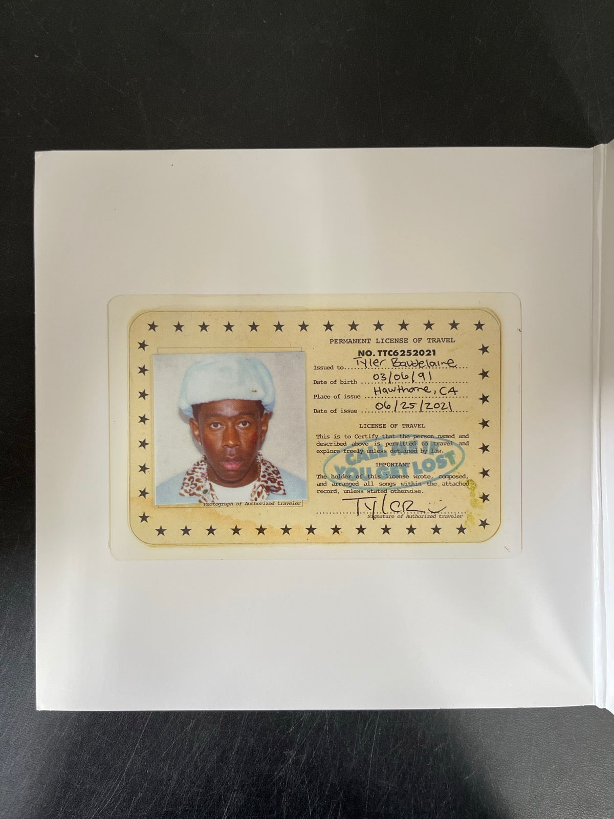 MISC_1 - Tyler, The Creator - Call Me If You ... Target Exclusive Vinyl USED NOT TESTED