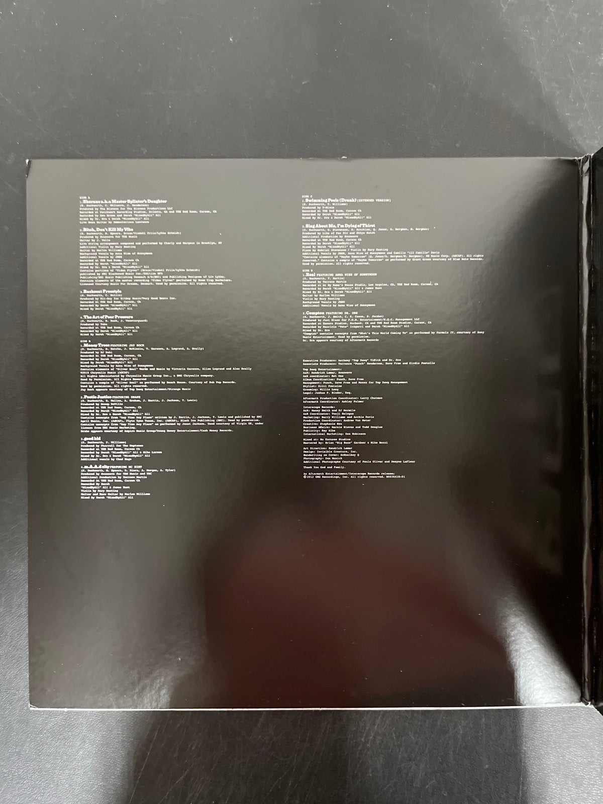 MISC_1 - Kendrick Lamar - good kid, m.A.A.d city LE Red Vinyl USED NOT TESTED