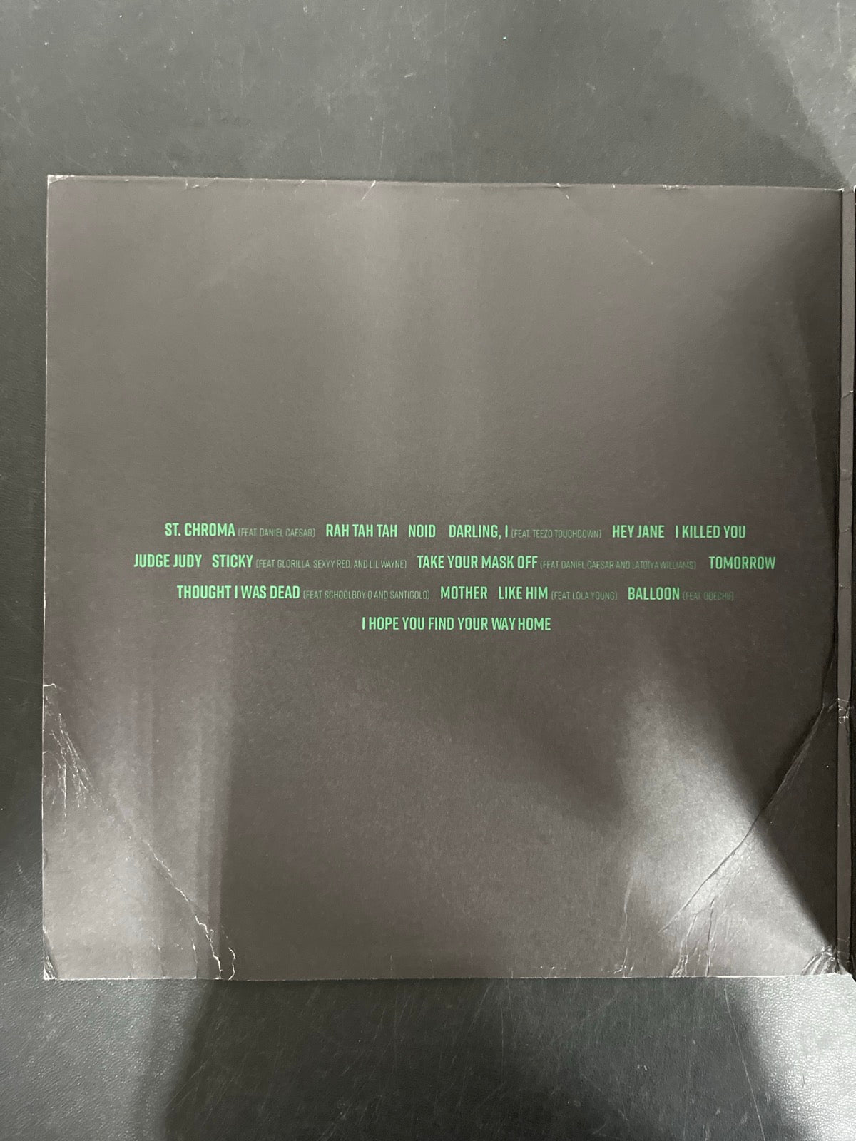 MISC_1 - Tyler, the Creator - Chromakopia 180gm Deluxe Opaque White Vinyl USED NOT TESTED