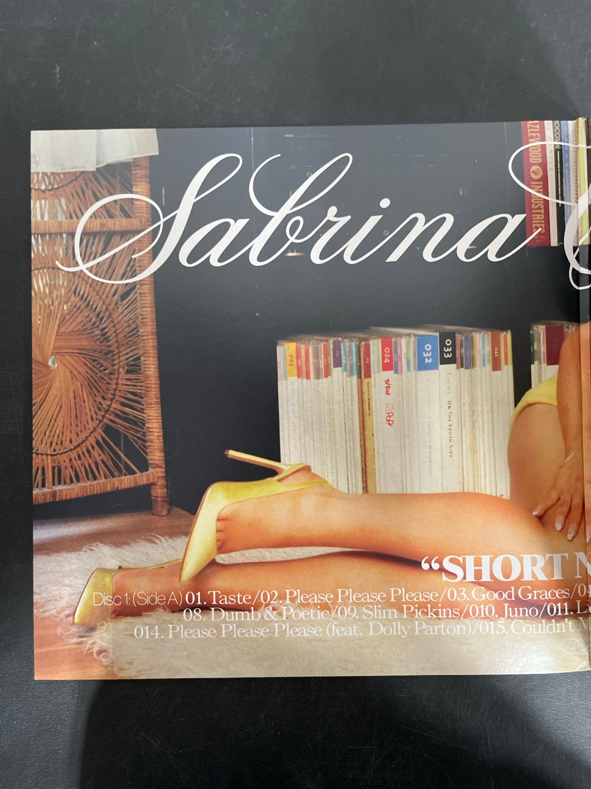 MISC_1 - Sabrina Carpenter - Short N' Sweet LE Deluxe Ed. Blue Vinyl USED NOT TESTED