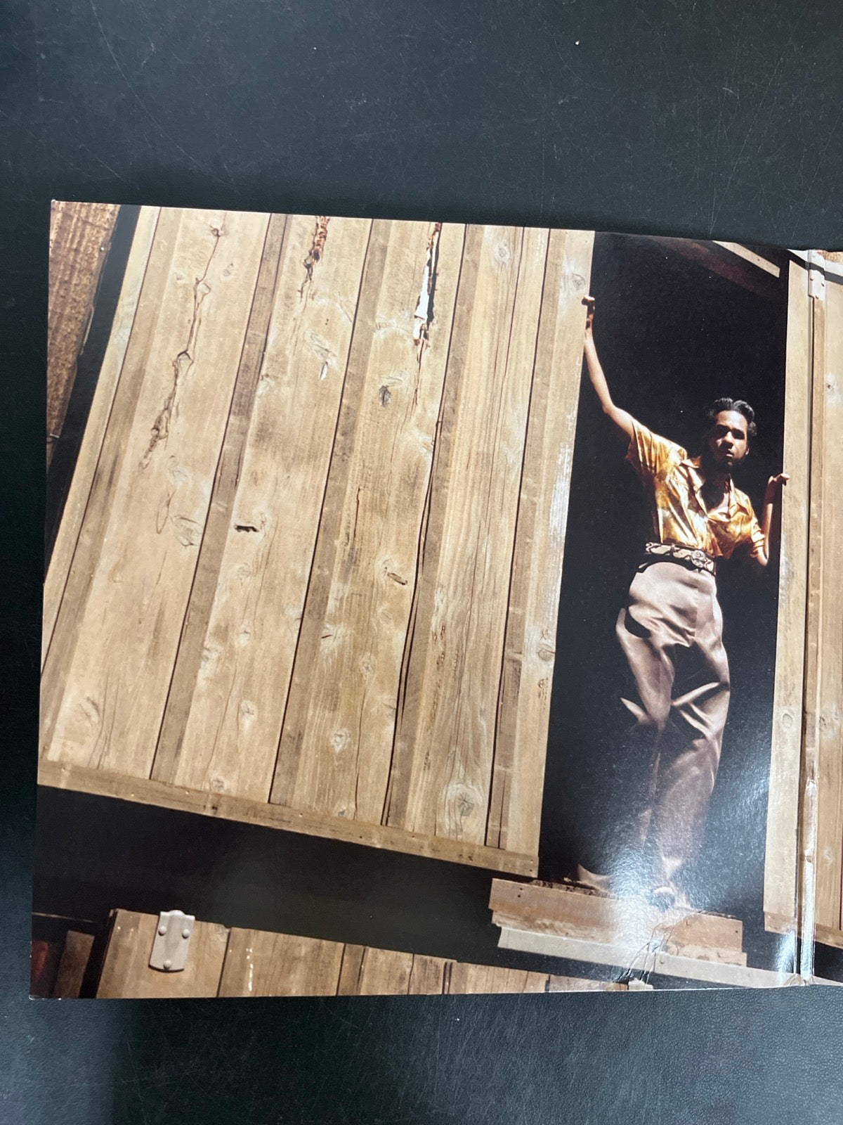 MISC_1 - Leon Bridges - Leon Collector's Ed. Bone Color Vinyl USED NOT TESTED