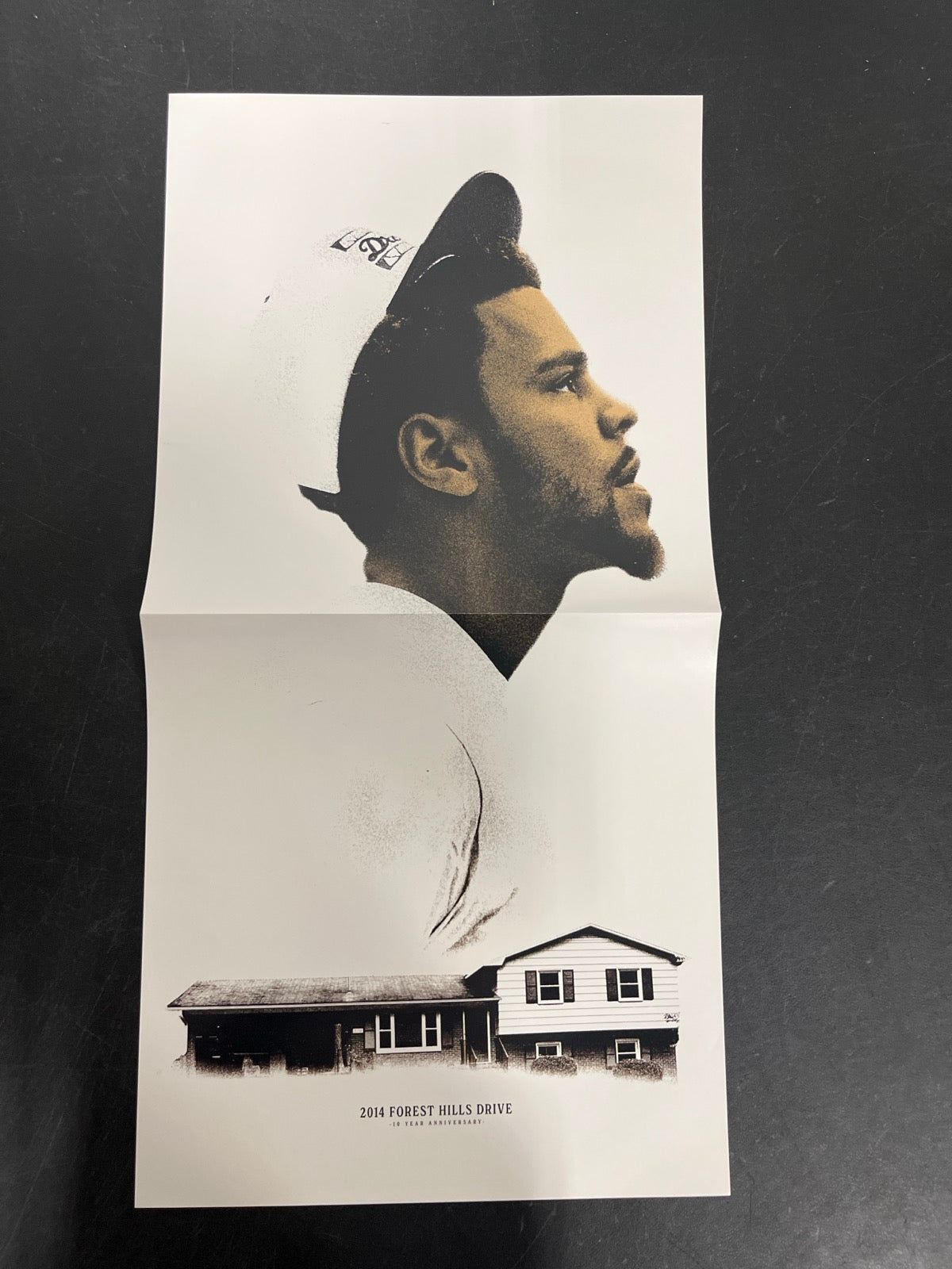 MISC_1 - J. Cole - 2014 Forest Hills Drive Anniversary Ed. Red Vinyl USED NOT TESTED