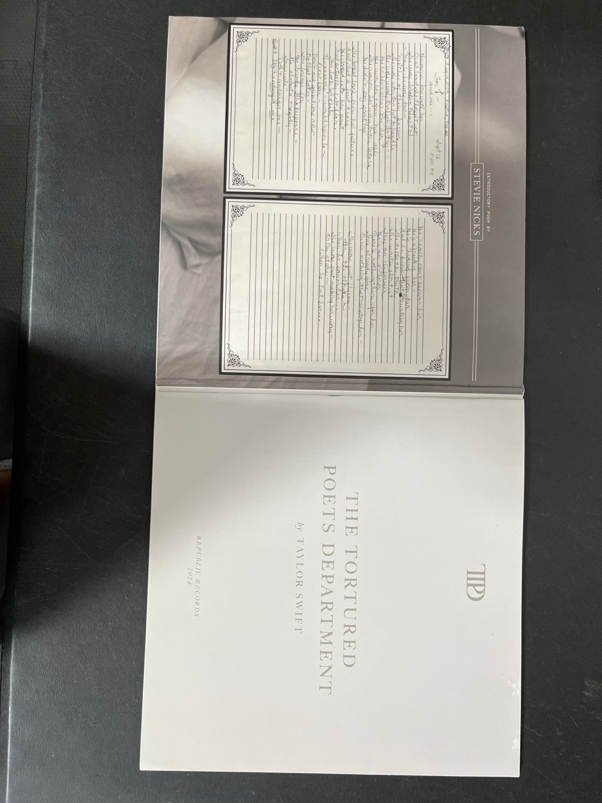 MISC_1 - Taylor Swift - The Tortured ... LE Clear Vinyl USED NOT TESTED