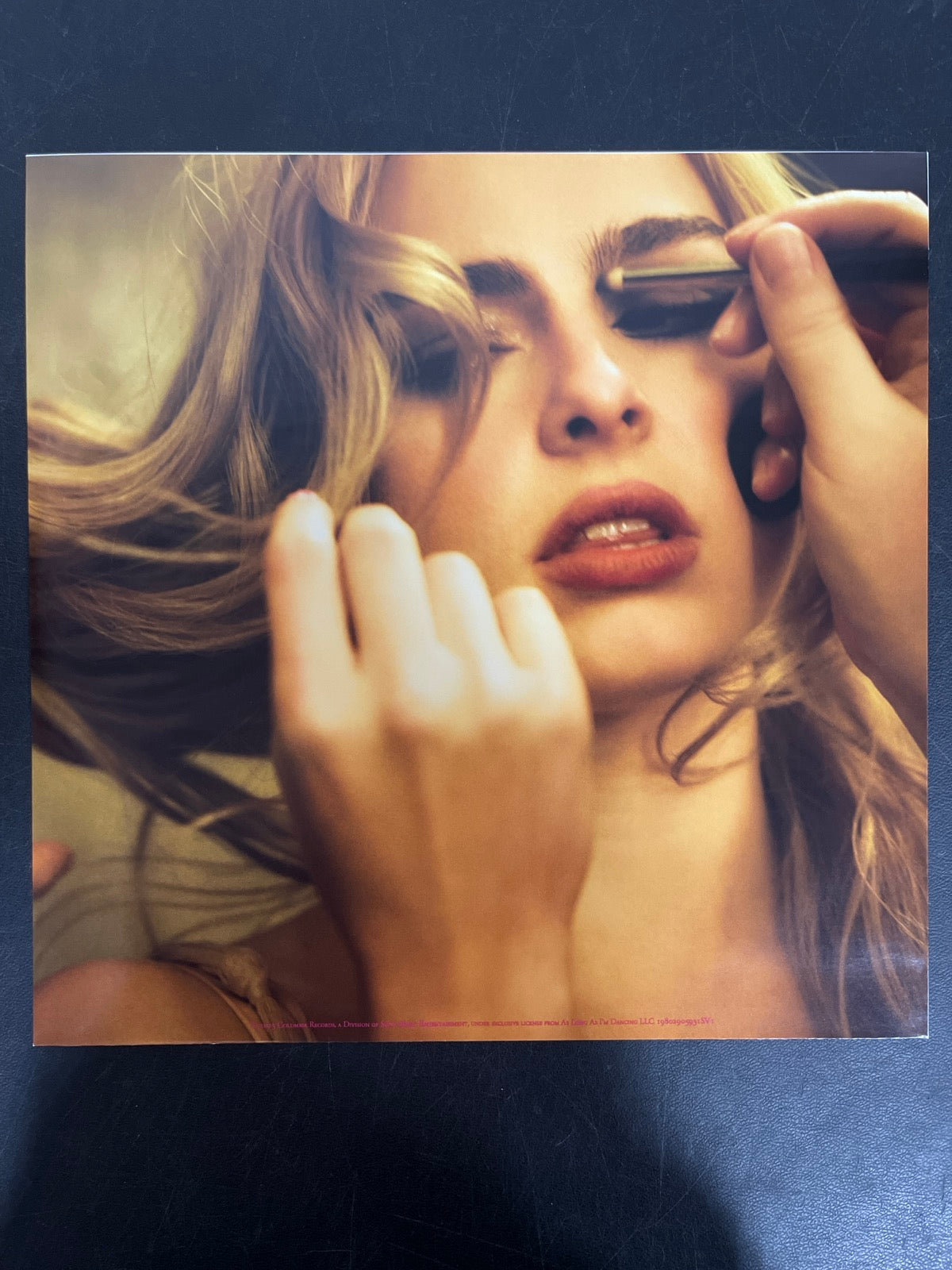 MISC_1 - Addison Rae - Addison LE Yellow Marble Vinyl USED NOT TESTED