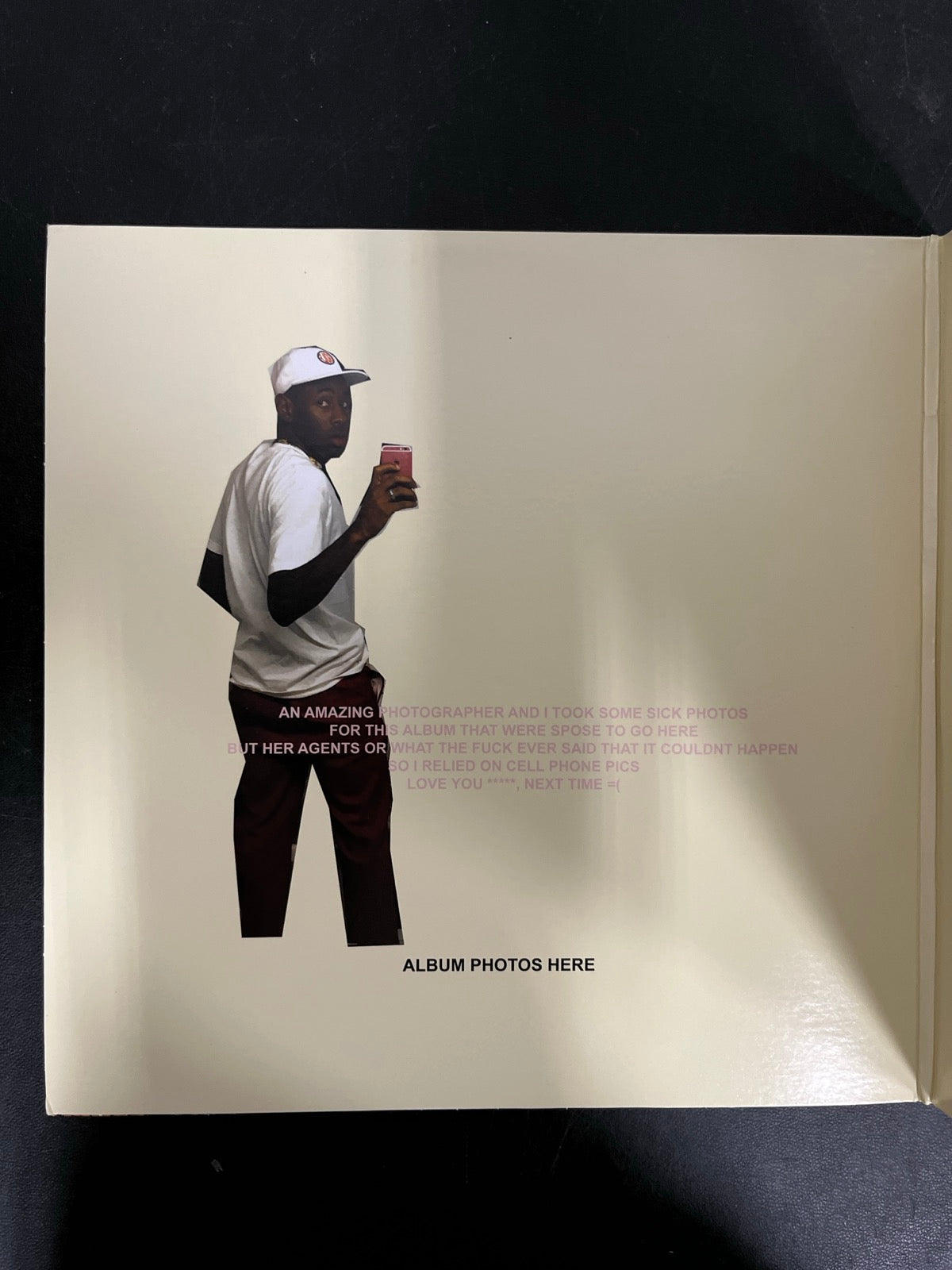 MISC_1 - Tyler, the Creator - Flower Boy LE Vinyl USED NOT TESTED