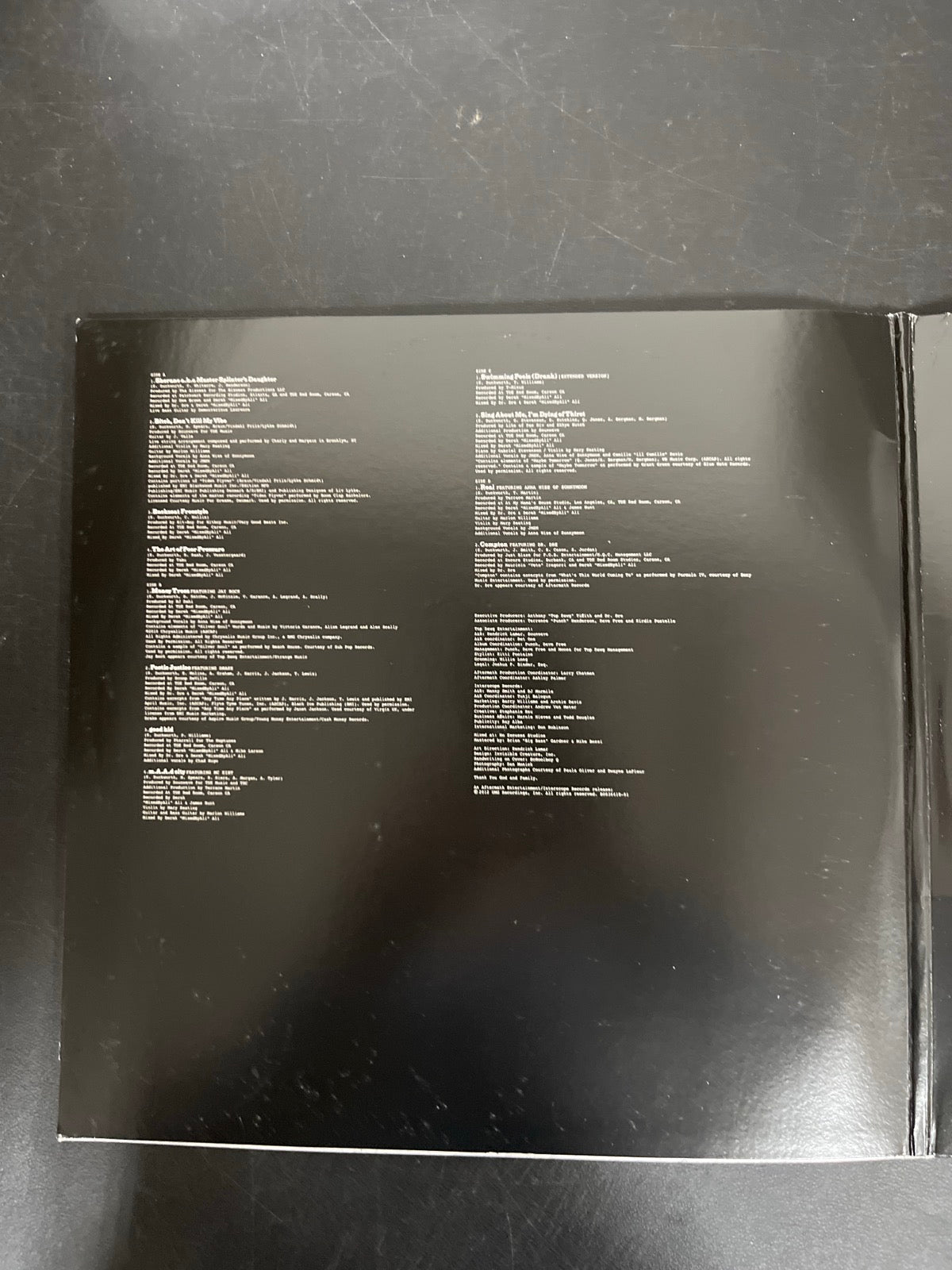 MISC_1 - Kendrick Lamar - good kid, m.A.A.d city LE Red Vinyl USED NOT TESTED