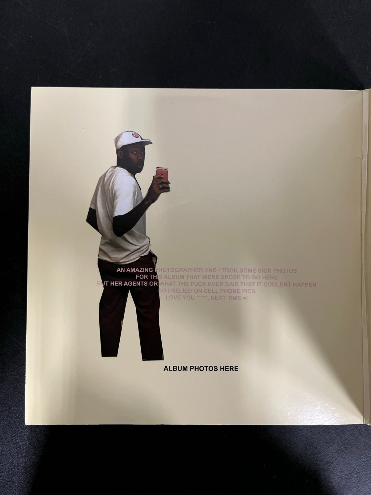 MISC_1 - Tyler, the Creator - Flower Boy LE Vinyl USED NOT TESTED