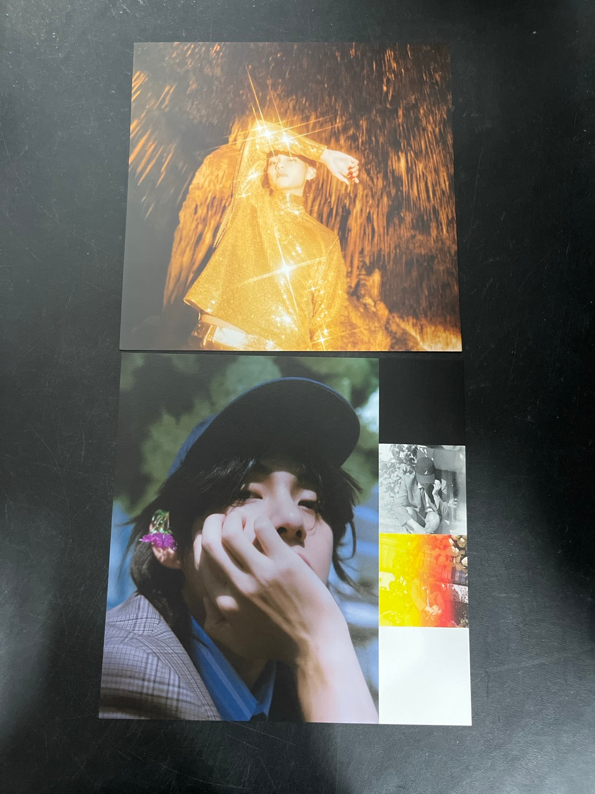 MISC_2 - V (BTS) - Layover LE Gray Vinyl USED NOT TESTED