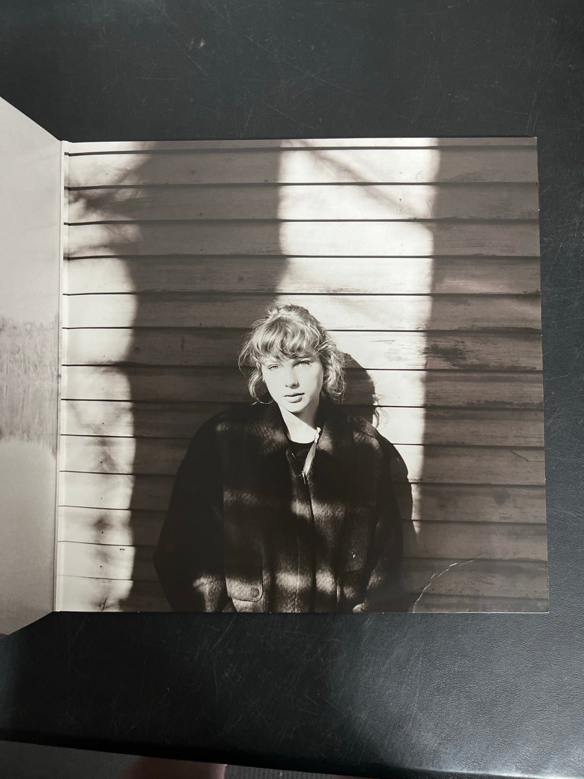 MISC_2 - Taylor Swift - Evermore LE Translucent Red Etched Vinyl USED NOT TESTED