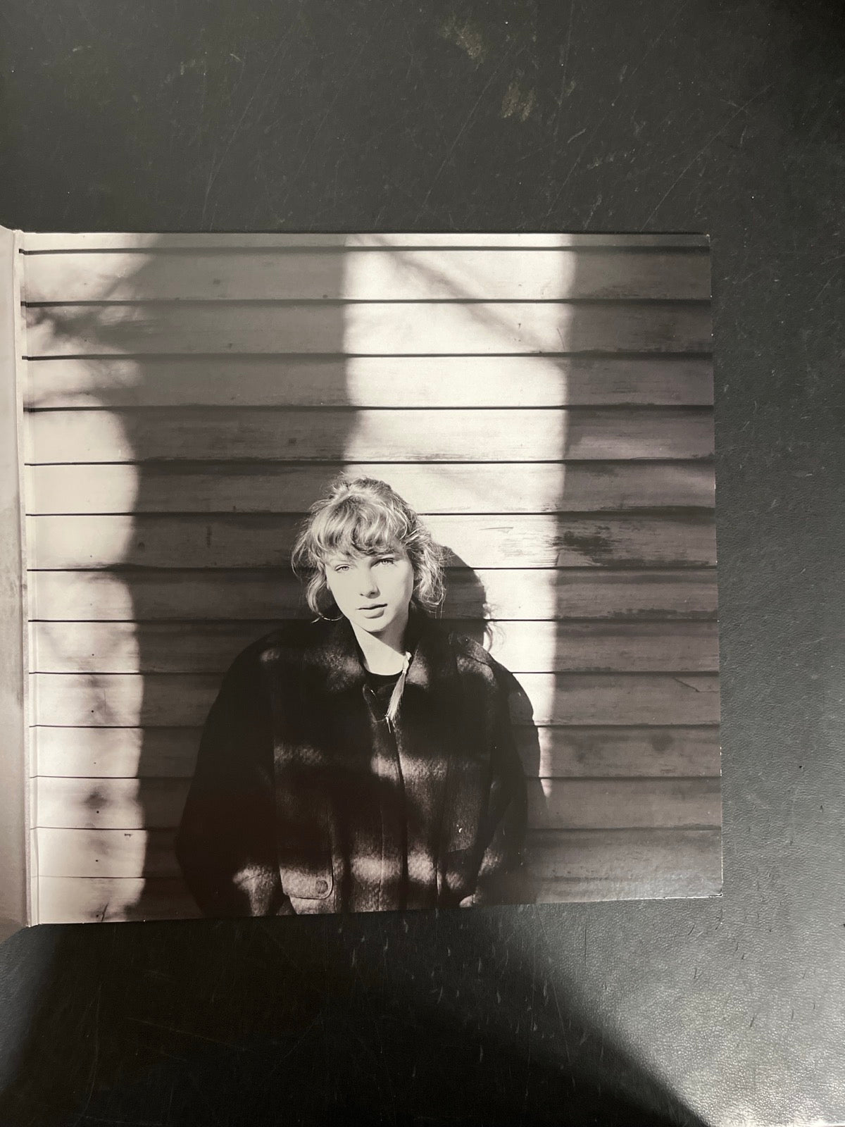 MISC_2 - Taylor Swift - Evermore LE Translucent Red Etched Vinyl USED NOT TESTED