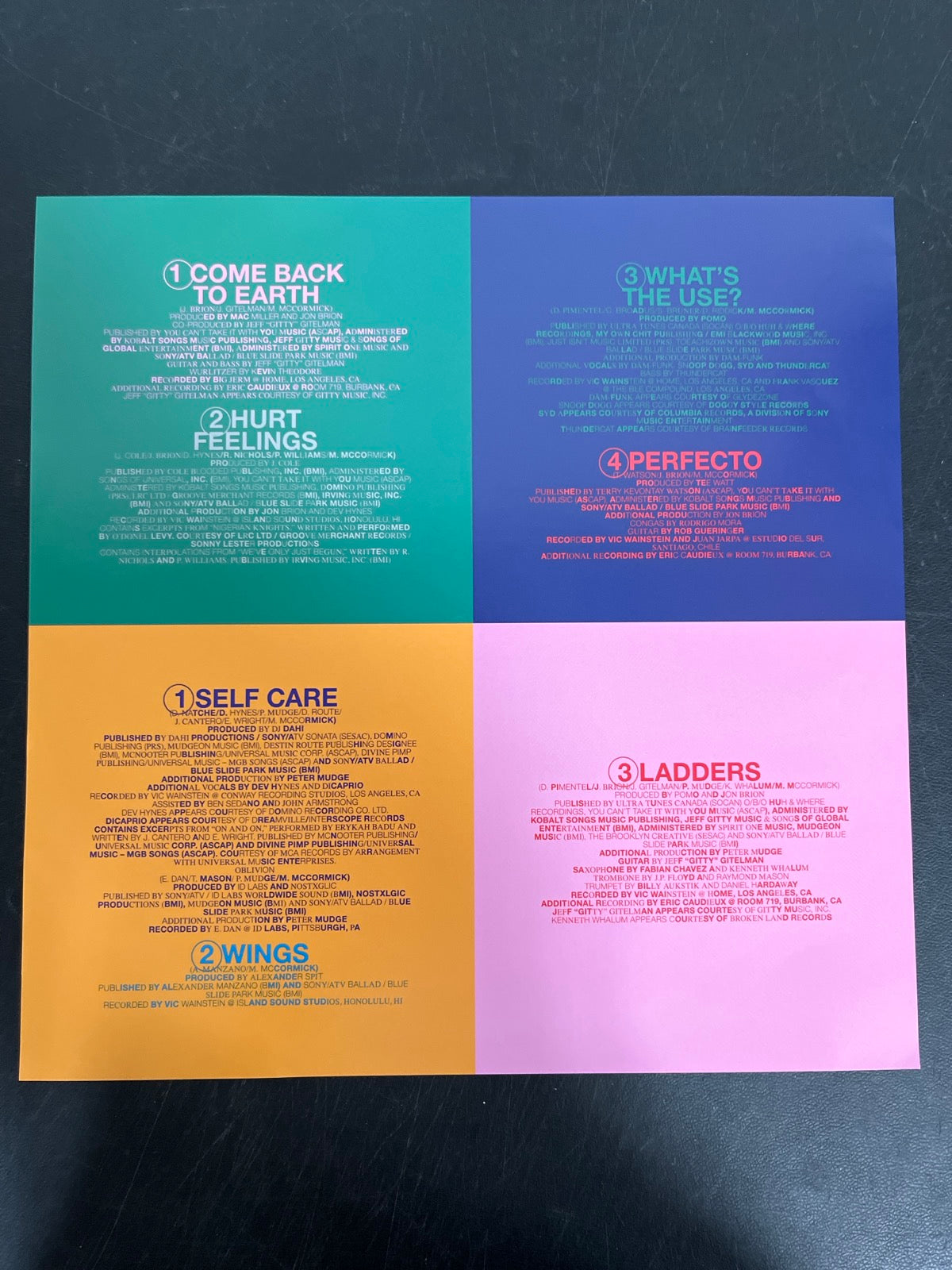 MISC_2 - Mac Miller - Swimming Black Vinyl USED NOT TESTED