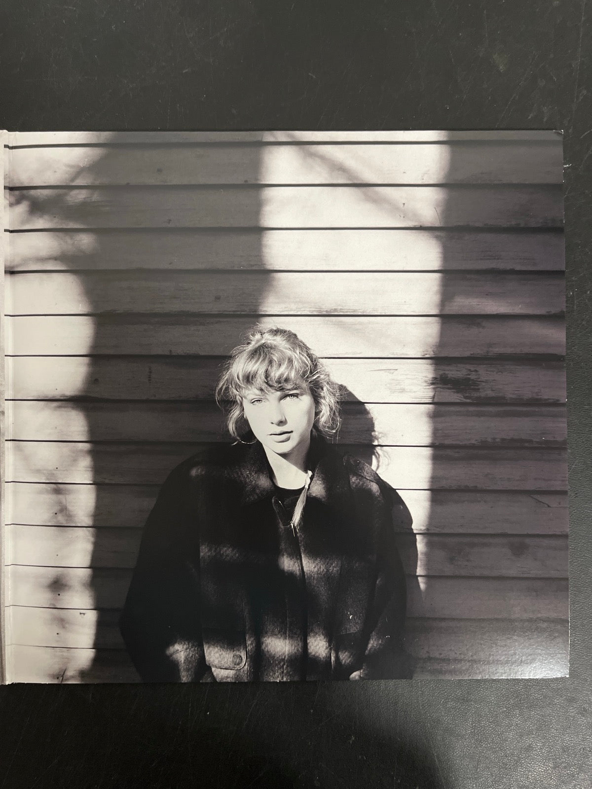 MISC_2 - Taylor Swift - Evermore LE Translucent Red Etched Vinyl USED NOT TESTED