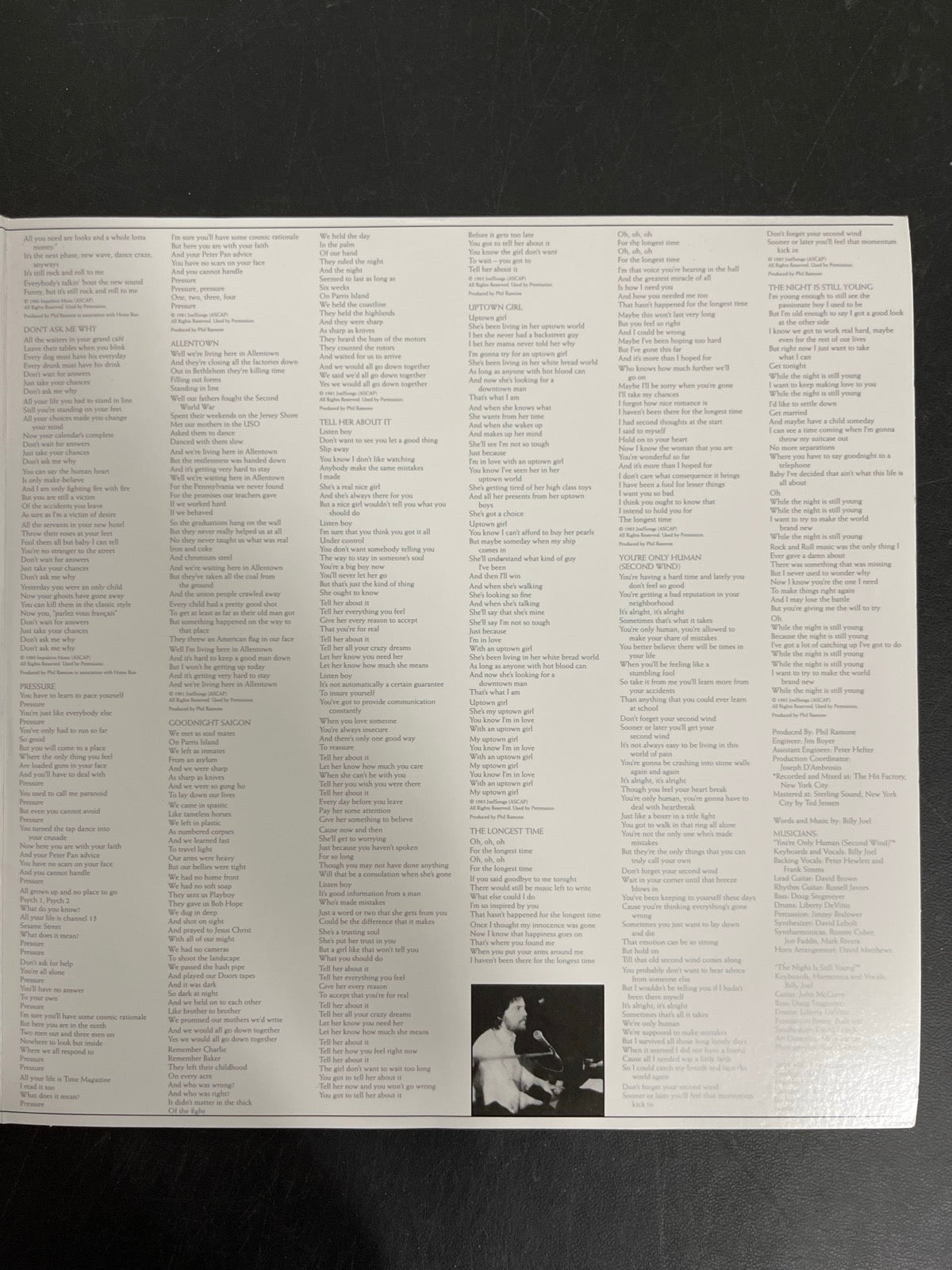 MISC_2 - Billy Joel - Greatest Hits, Volume I & II Black Vinyl USED NOT TESTED