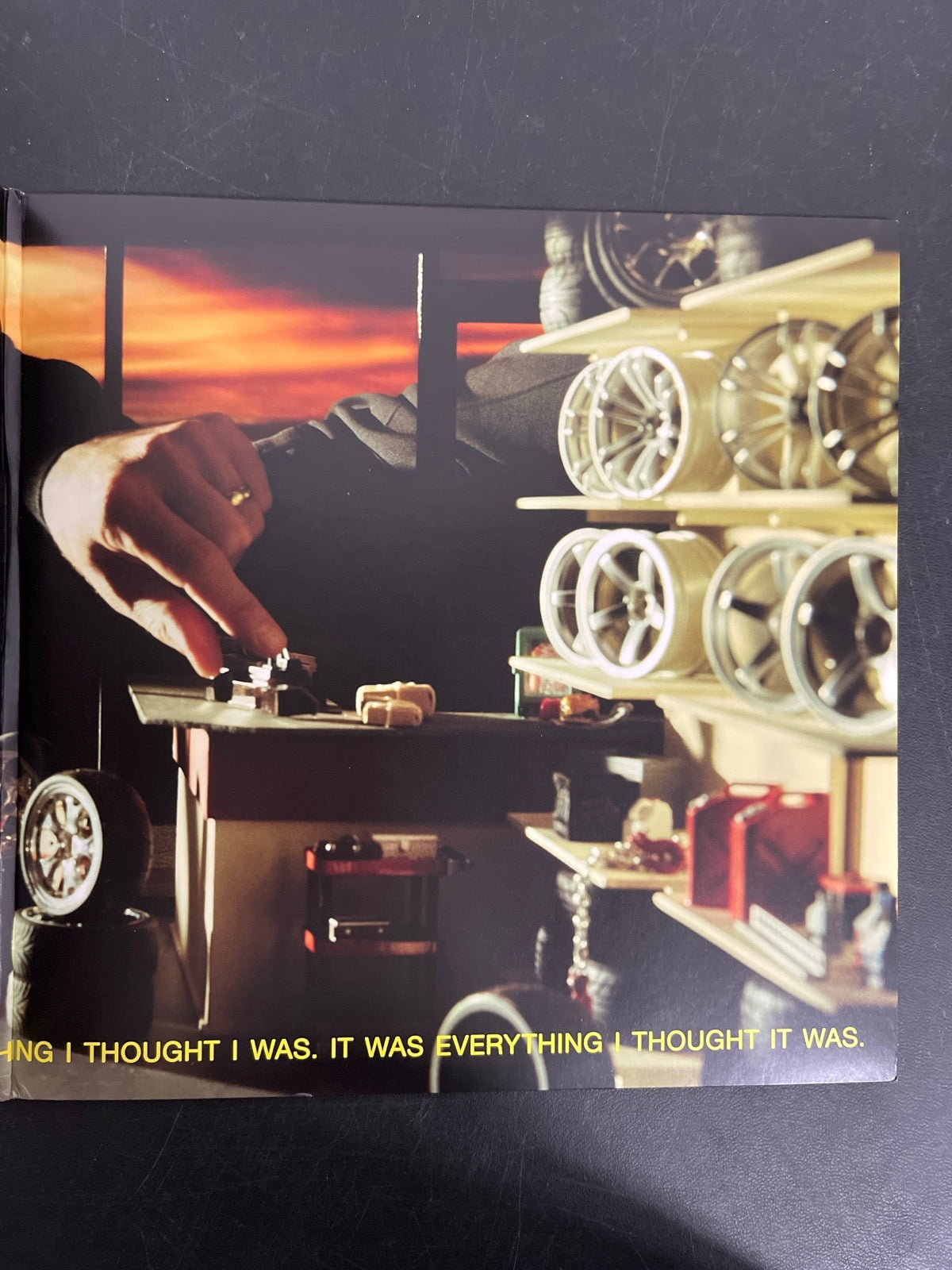 MISC_2 - Justin Timberlake - Everything I ...  Silver/Black Vinyl USED NOT TESTED