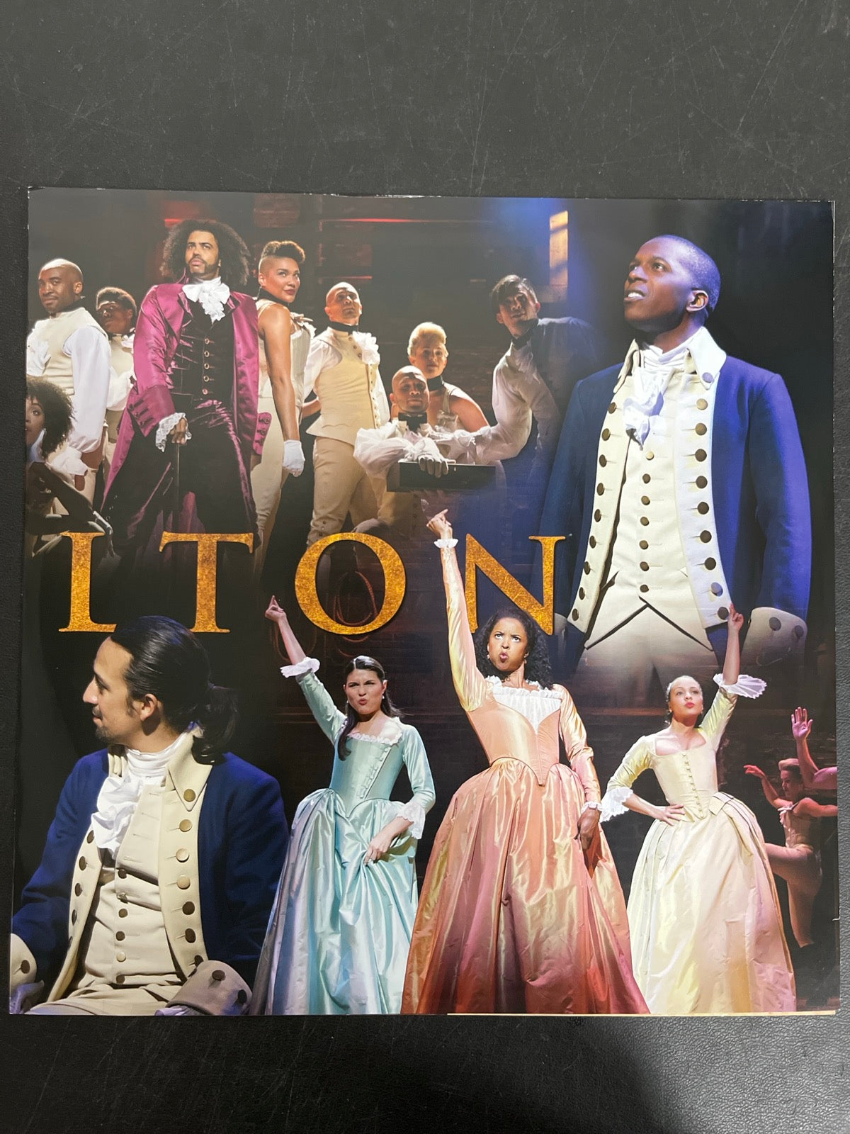 MISC_2 - Lin-Manuel Miranda - Hamilton: 10 Shots LE Red Smoke Vinyl USED NOT TESTED