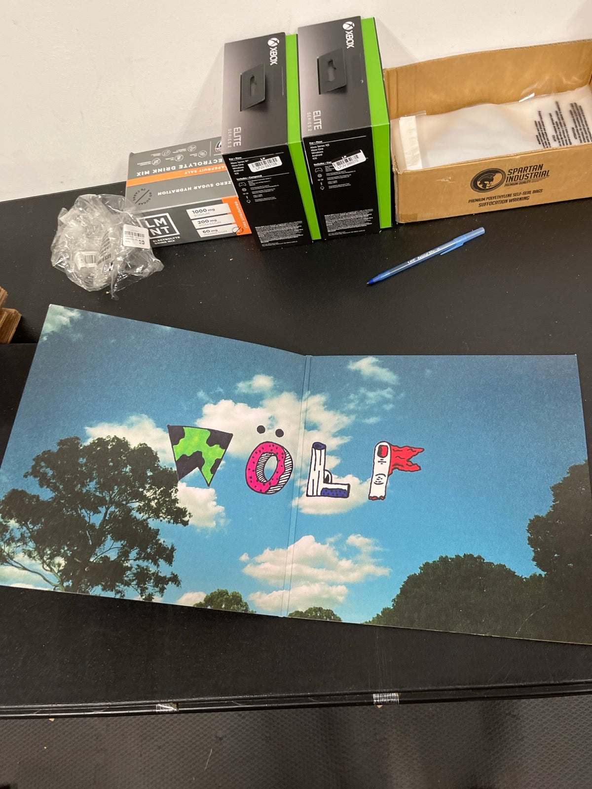 MISC_2 - Tyler, The Creator - Wolf LE Pink Vinyl USED NOT TESTED