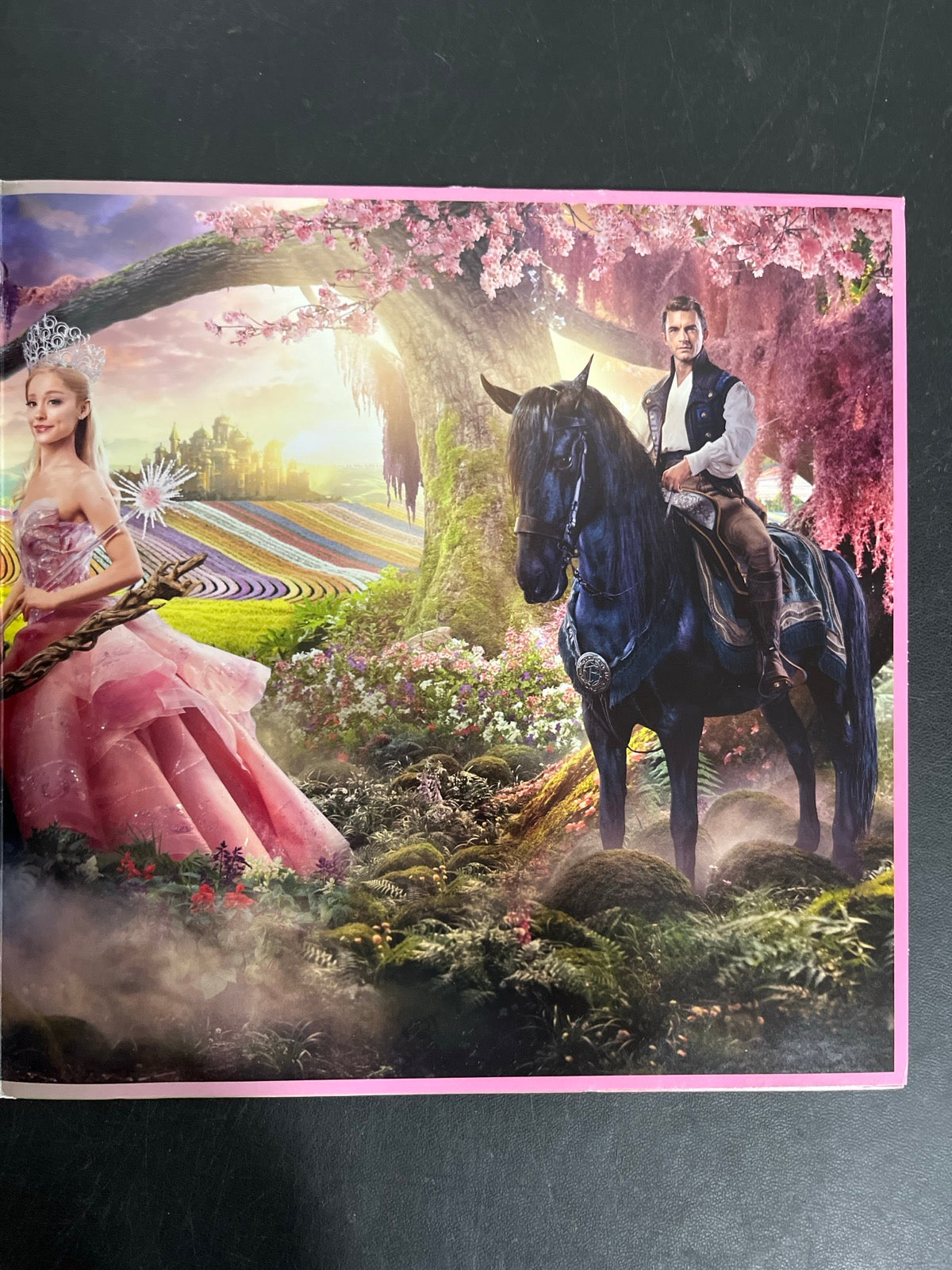 MISC_2 - Wicked OST LE Etched Green and Pink Splatter Vinyl USED NOT TESTED
