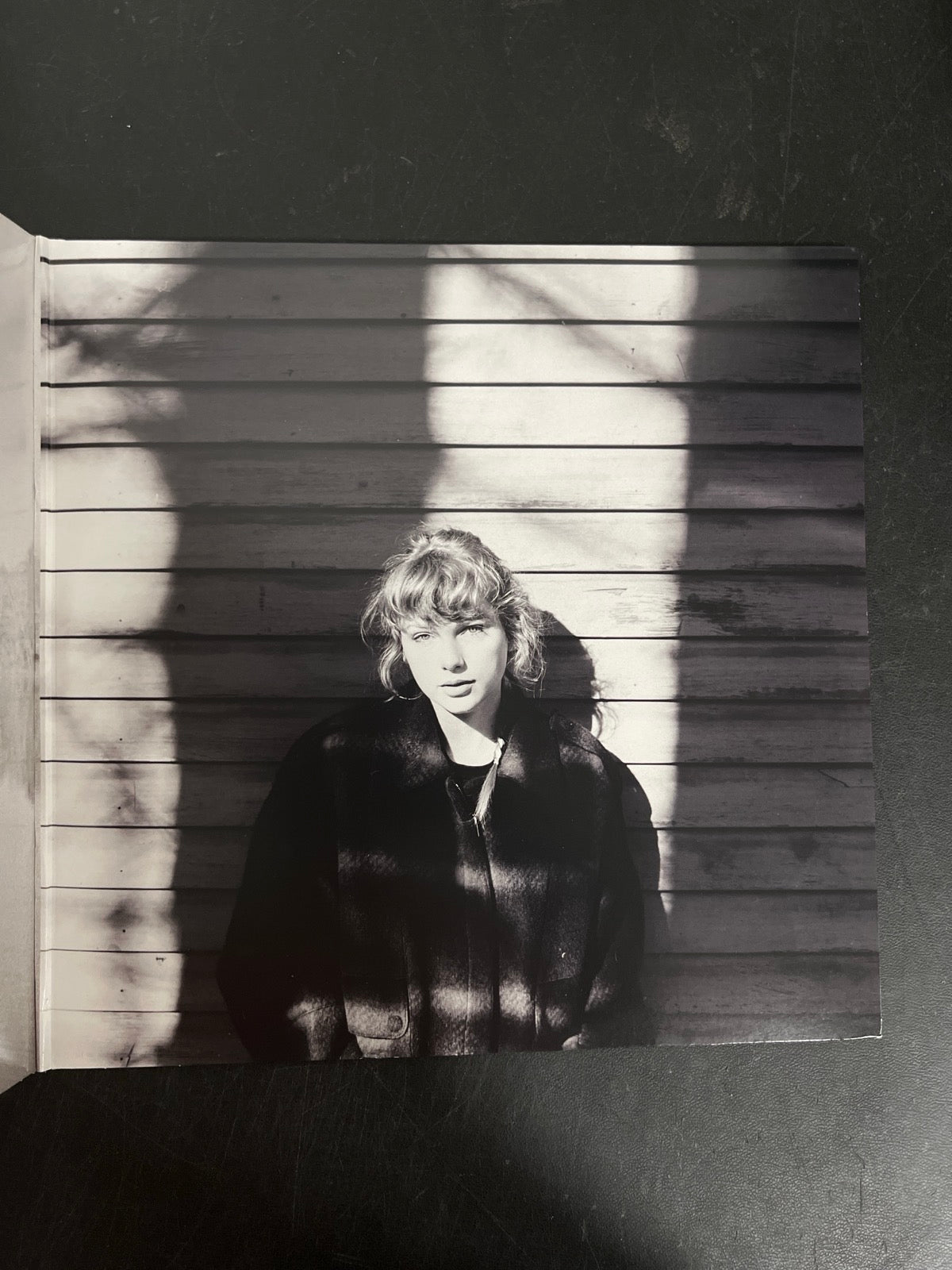 MISC_2 - Taylor Swift - Evermore LE Translucent Red Etched Vinyl USED NOT TESTED