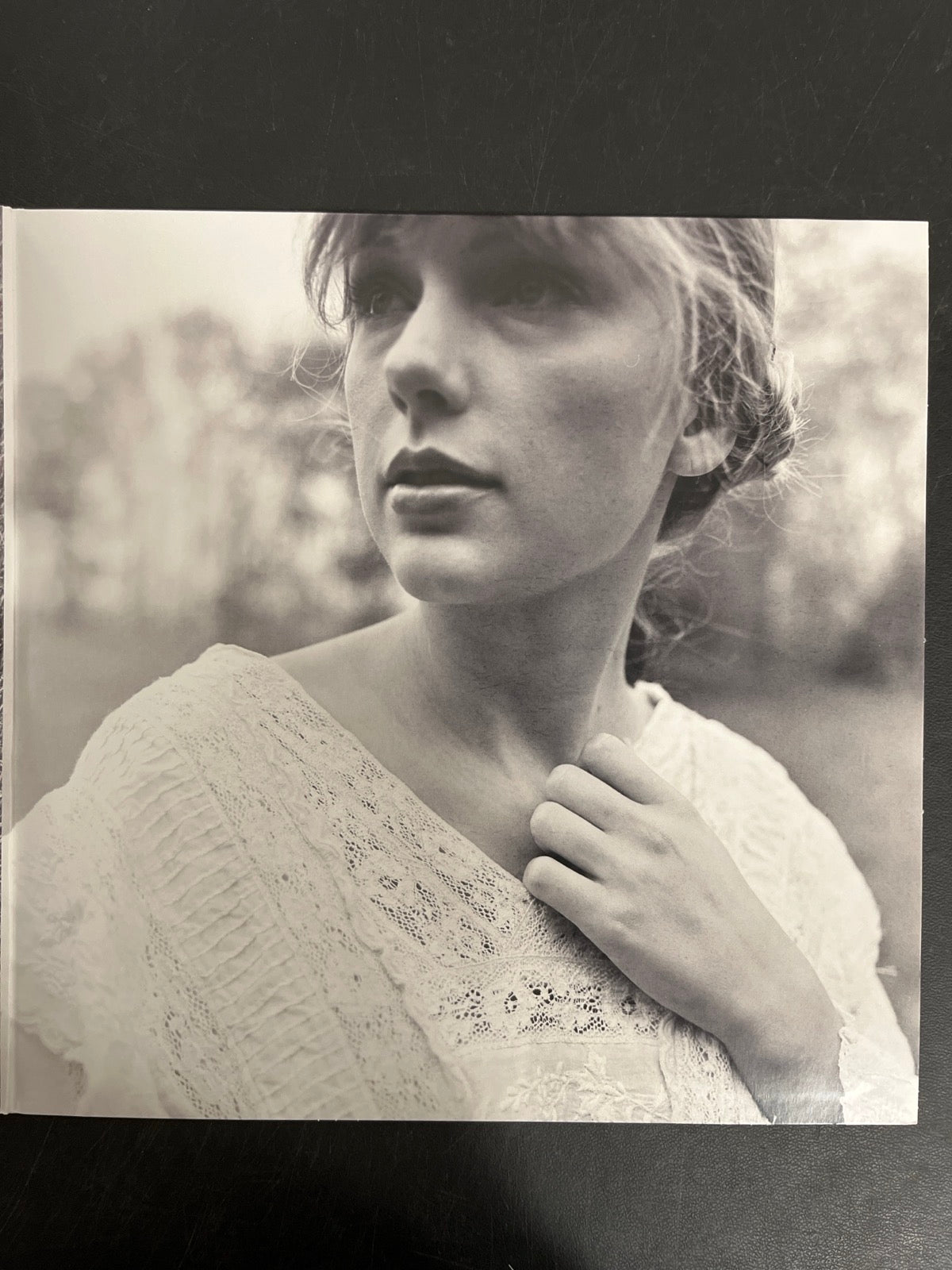 MISC_2 - Taylor Swift - Folklore LE Red Etched Vinyl USED NOT TESTED