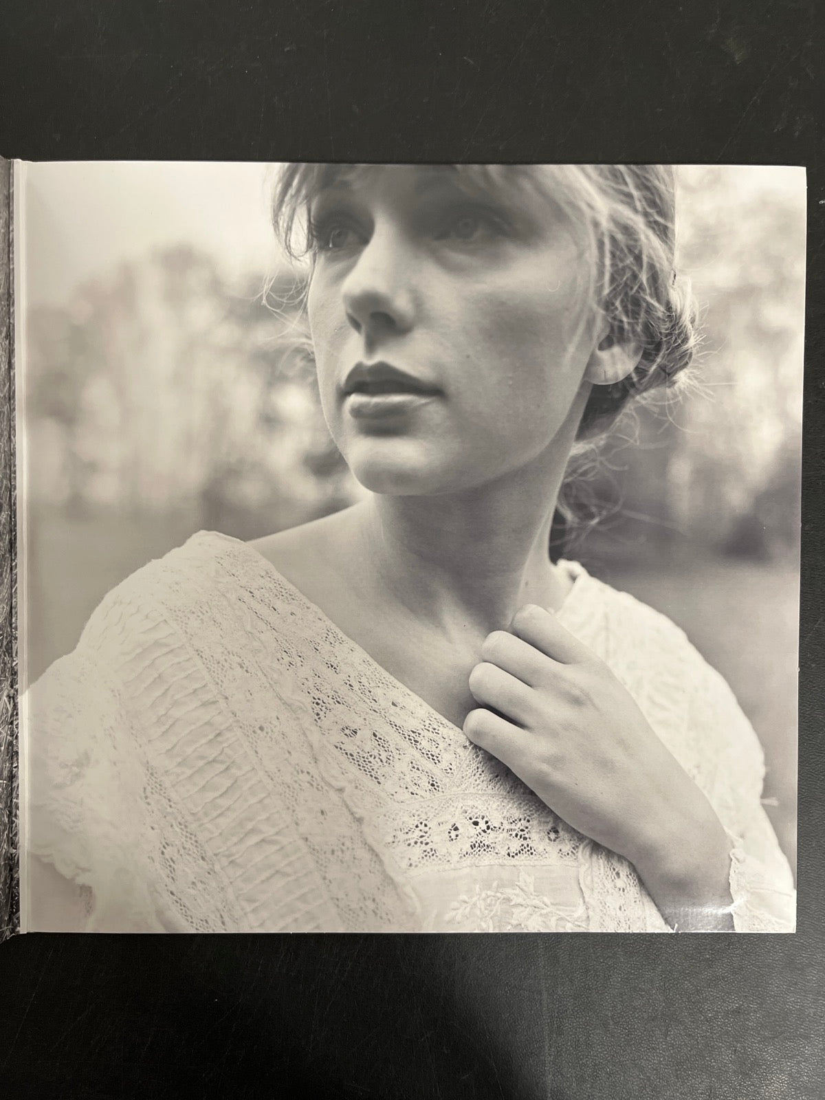 MISC_2 - Taylor Swift - Folklore LE Red Etched Vinyl USED NOT TESTED