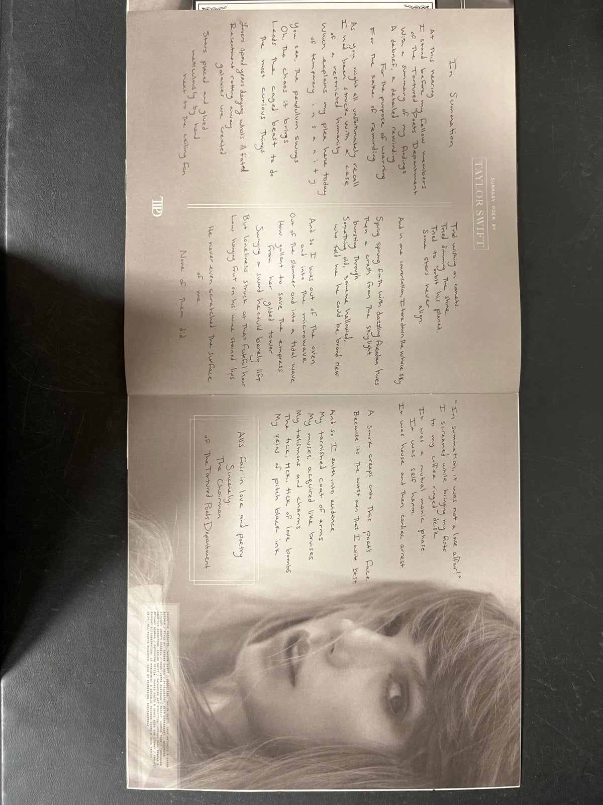 MISC_2 - Taylor Swift - The Tortured ... LE Clear Vinyl SEALED NOT TESTED