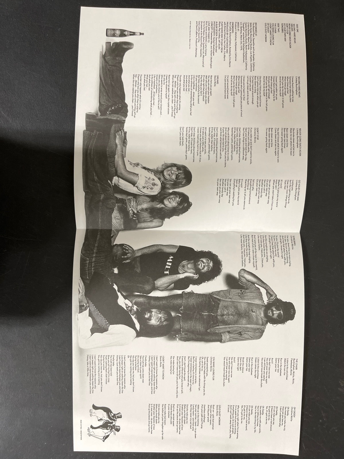 MISC_3 - Fleetwood Mac - Rumours LE Gold Remastered Vinyl USED NOT TESTED
