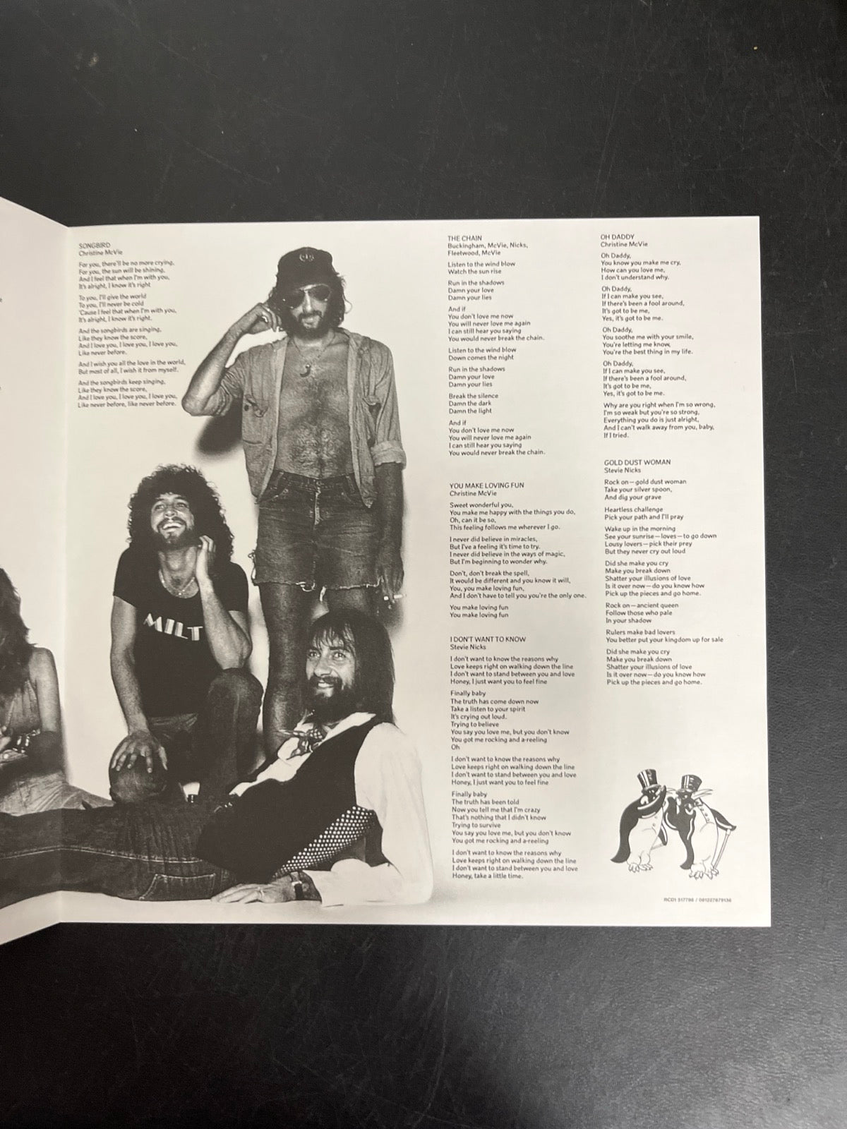 MISC_3 - Fleetwood Mac - Rumours LE Gold Remastered Vinyl USED NOT TESTED