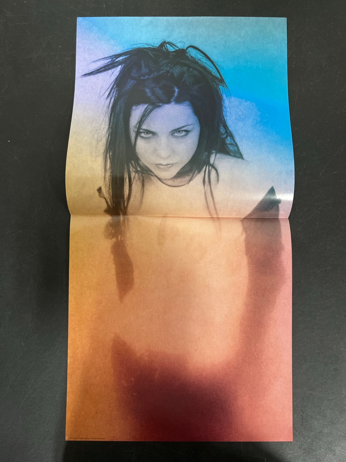 MISC_3 - Evanescence - Fallen 20th Anniv Ed. Blue Smoke Vinyl USED NOT TESTED