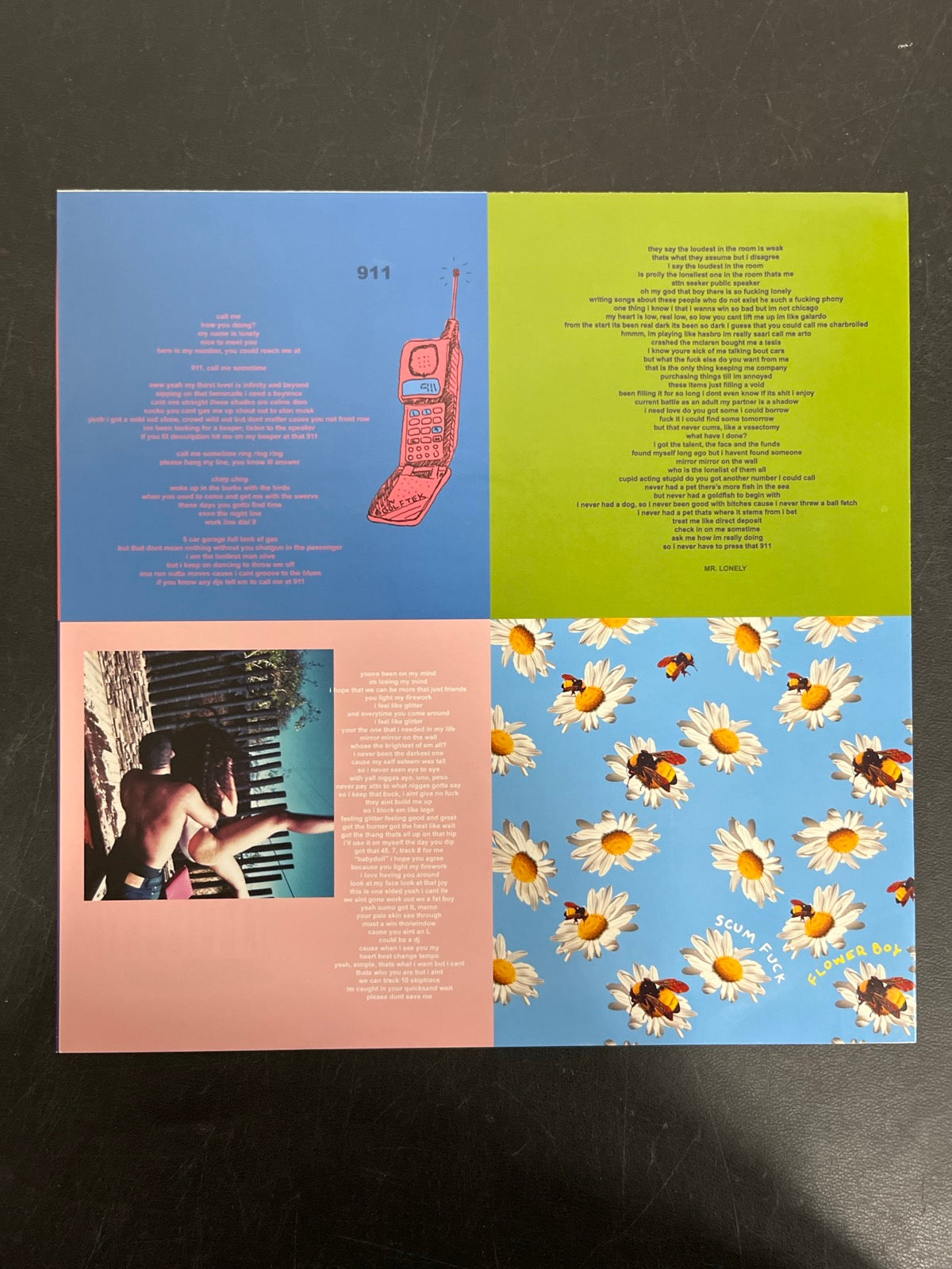 MISC_3 - Tyler, the Creator - Flower Boy LE Vinyl USED NOT TESTED