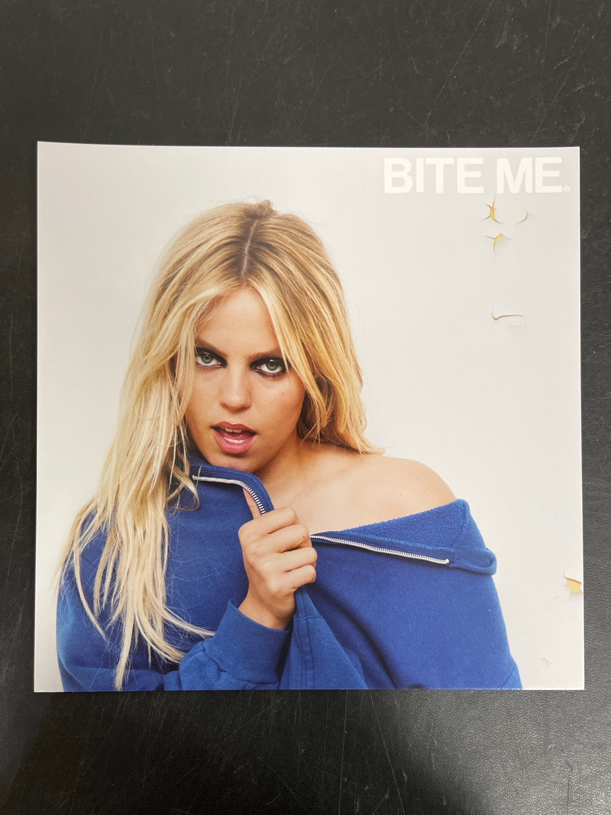 MISC_3 - Reneé Rapp - Bite Me LE Baby Blue Vinyl USED NOT TESTED
