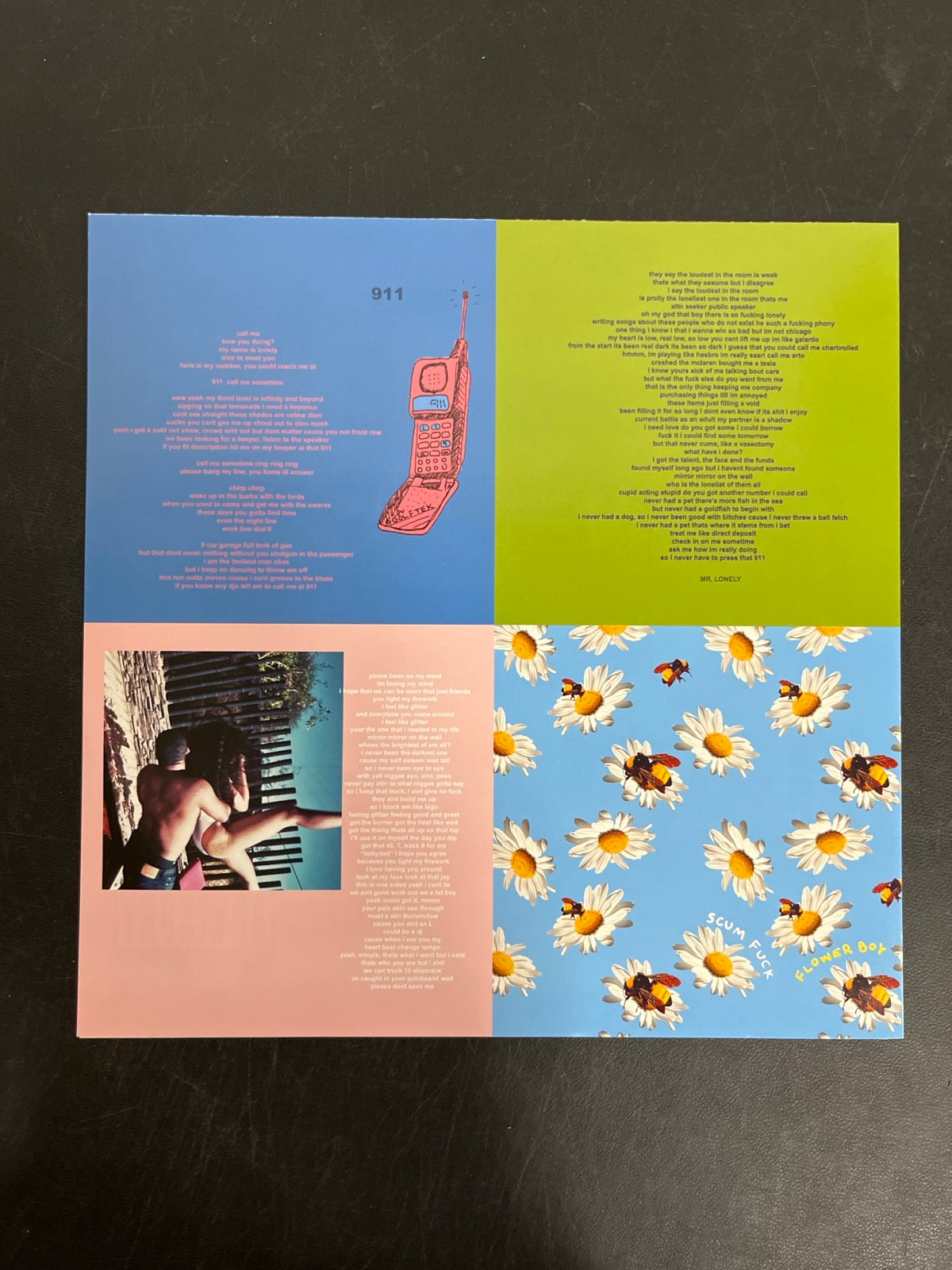 MISC_3 - Tyler, the Creator - Flower Boy LE Vinyl USED NOT TESTED