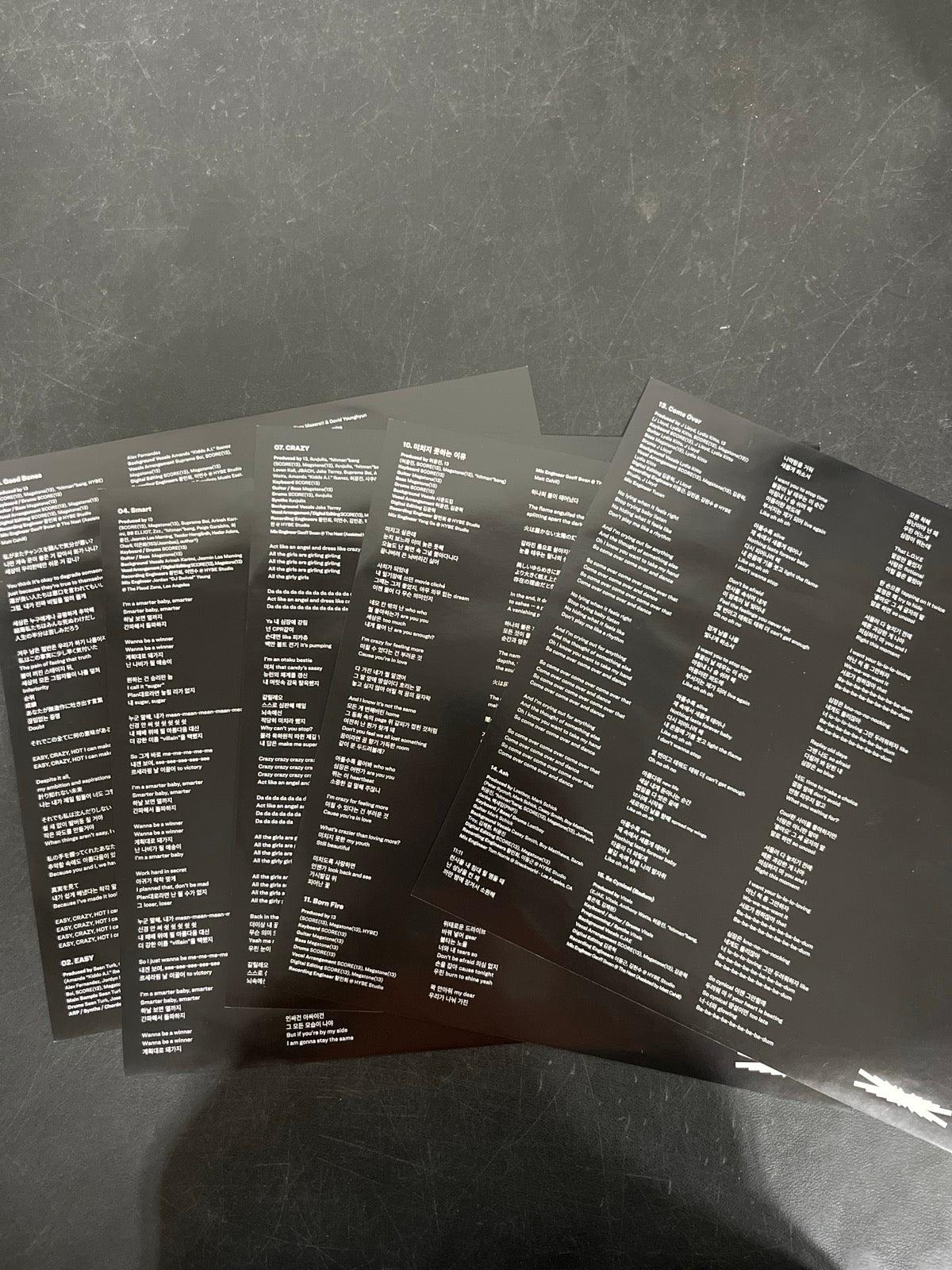 MISC_3 - Le Sserafim - Easy-Crazy-Hot LE Translucent Vinyl WARPED NOT TESTED