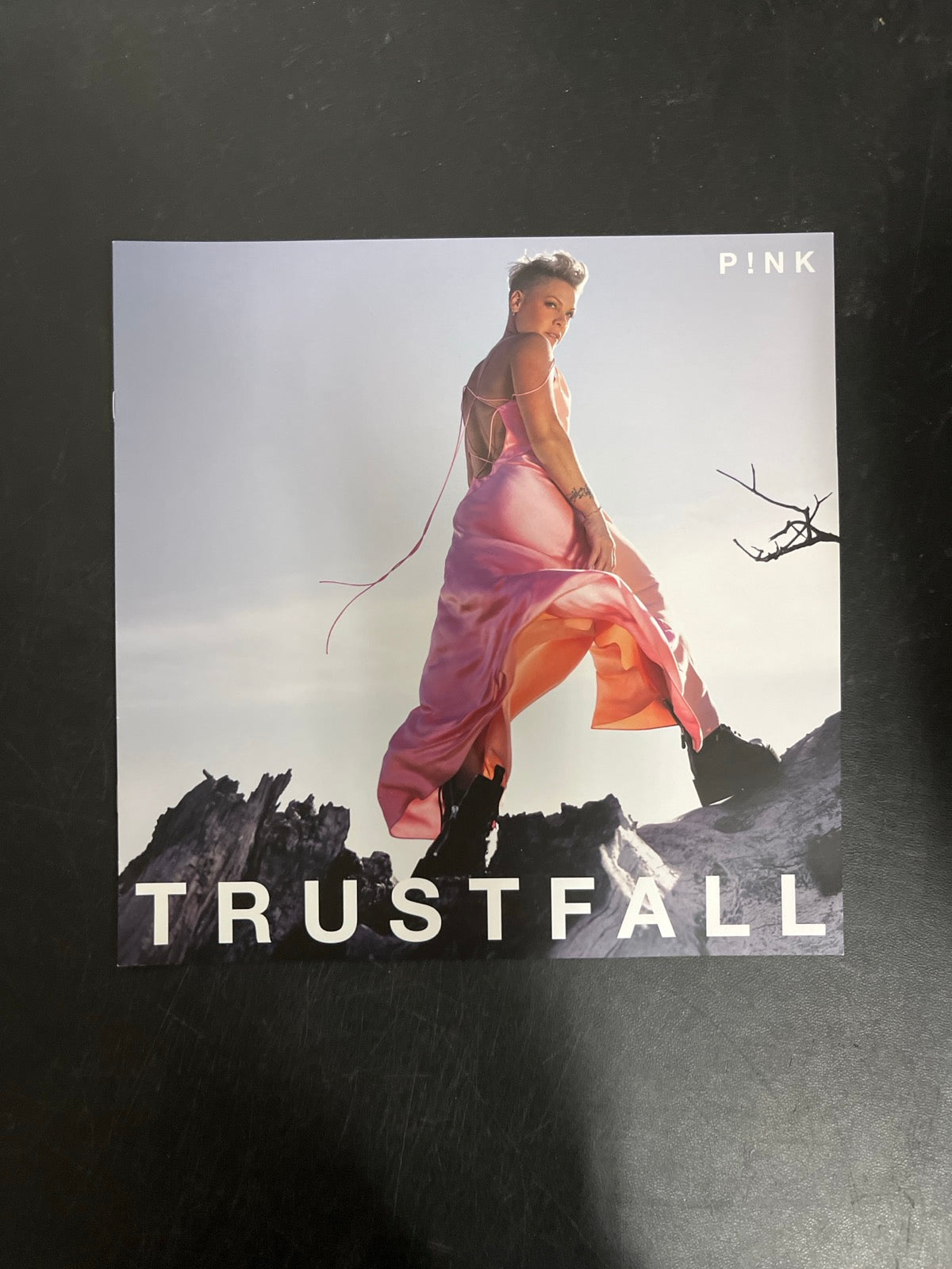 MISC_3 - P!nk - Trustfall LE Pink Vinyl USED NOT TESTED