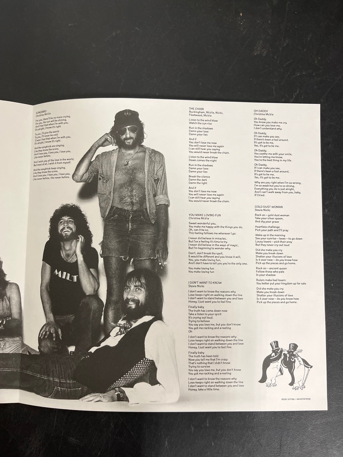 MISC_3 - Fleetwood Mac - Rumours LE Gold Remastered Vinyl USED NOT TESTED
