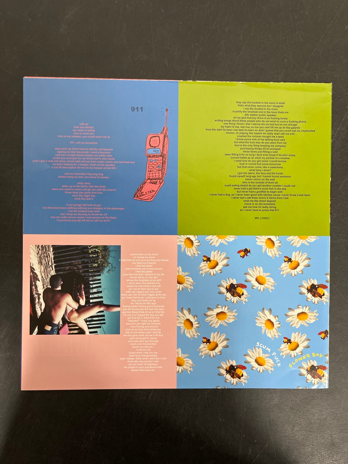 MISC_3 - Tyler, the Creator - Flower Boy LE Vinyl USED NOT TESTED