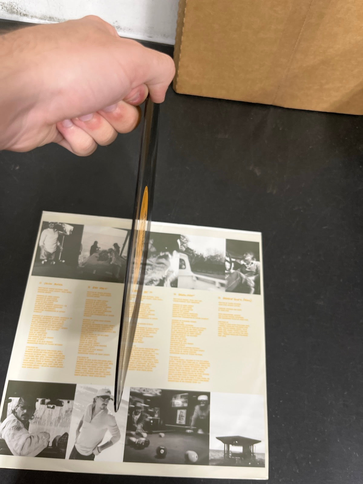 MISC_3 - Tucker Wetmore - What Not To LE Brown Vinyl USED NOT TESTED