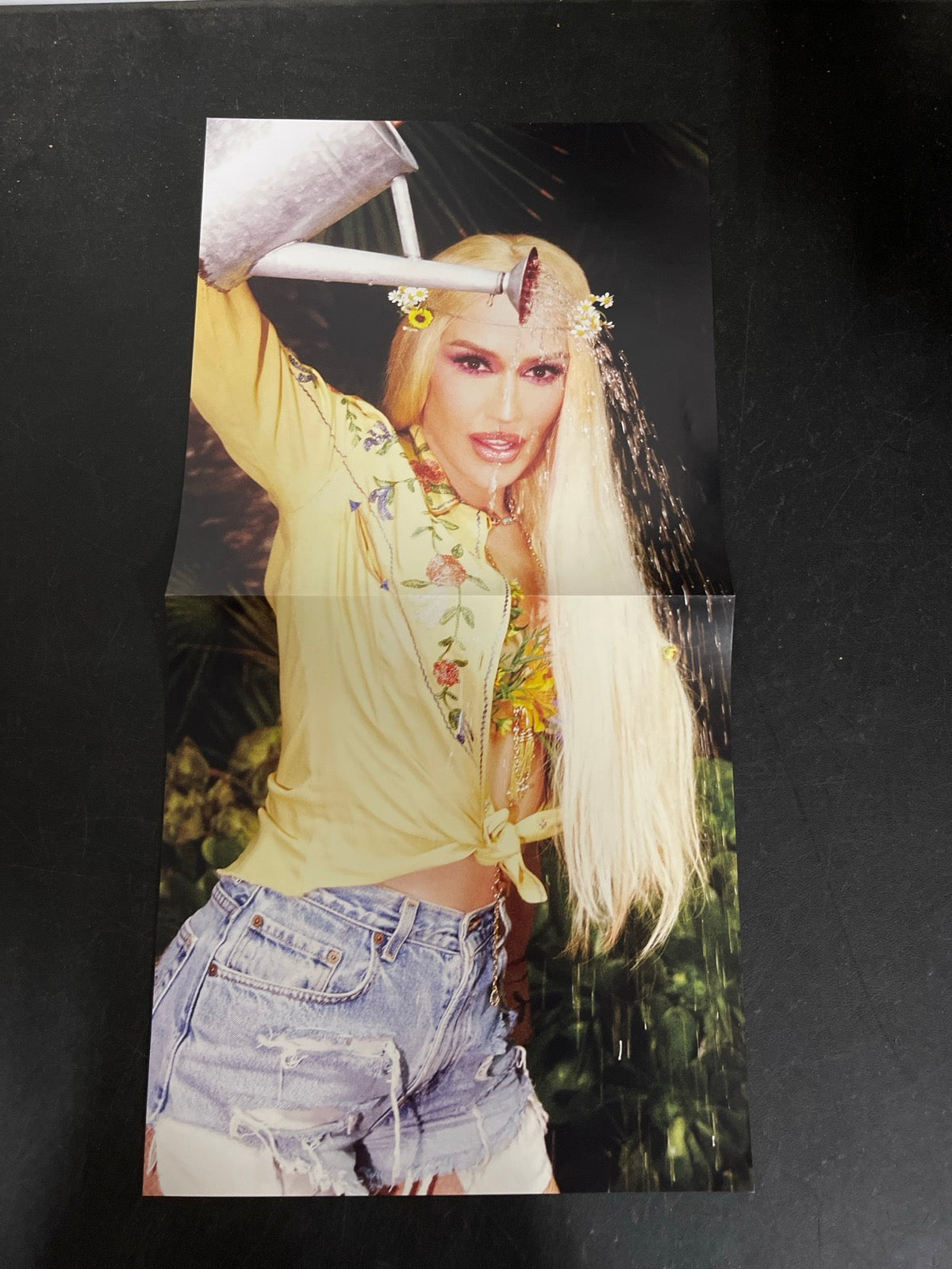 MISC_3 - Gwen Stefani - Bouquet LE Orchid Etched Numbered Vinyl USED NOT TESTED