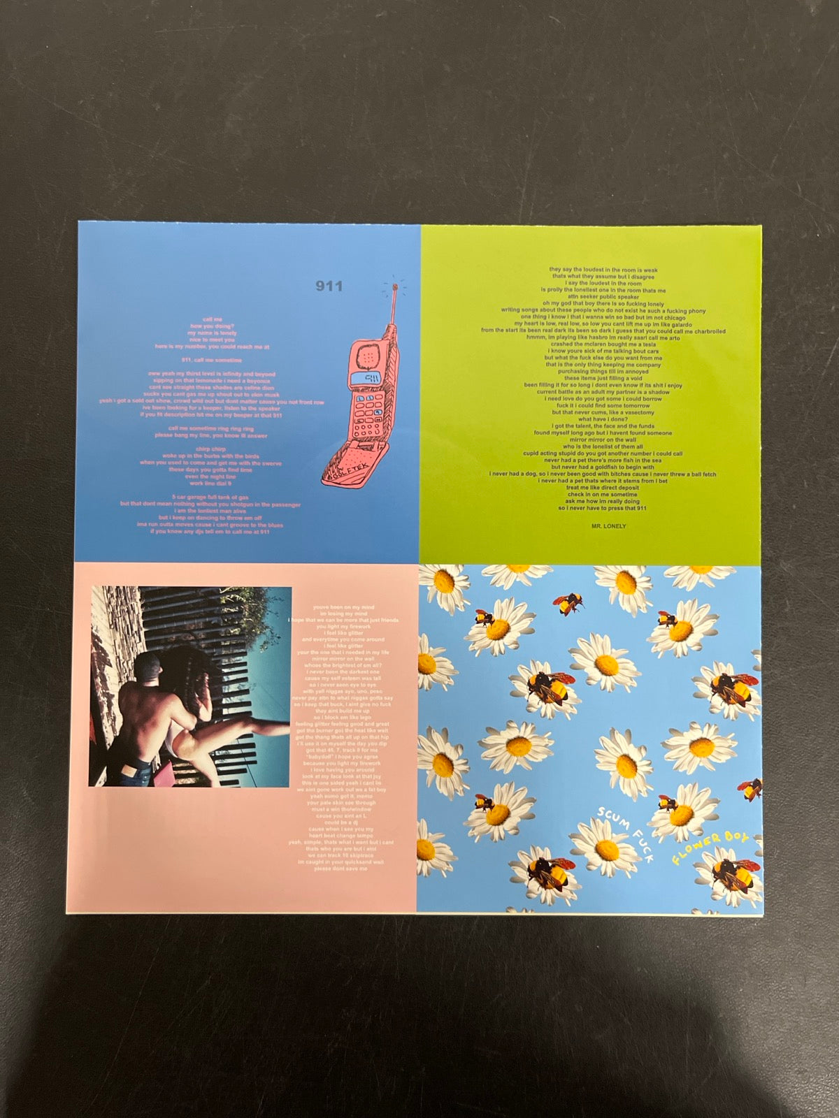 MISC_4 - Tyler, the Creator - Flower Boy LE Vinyl USED NOT TESTED