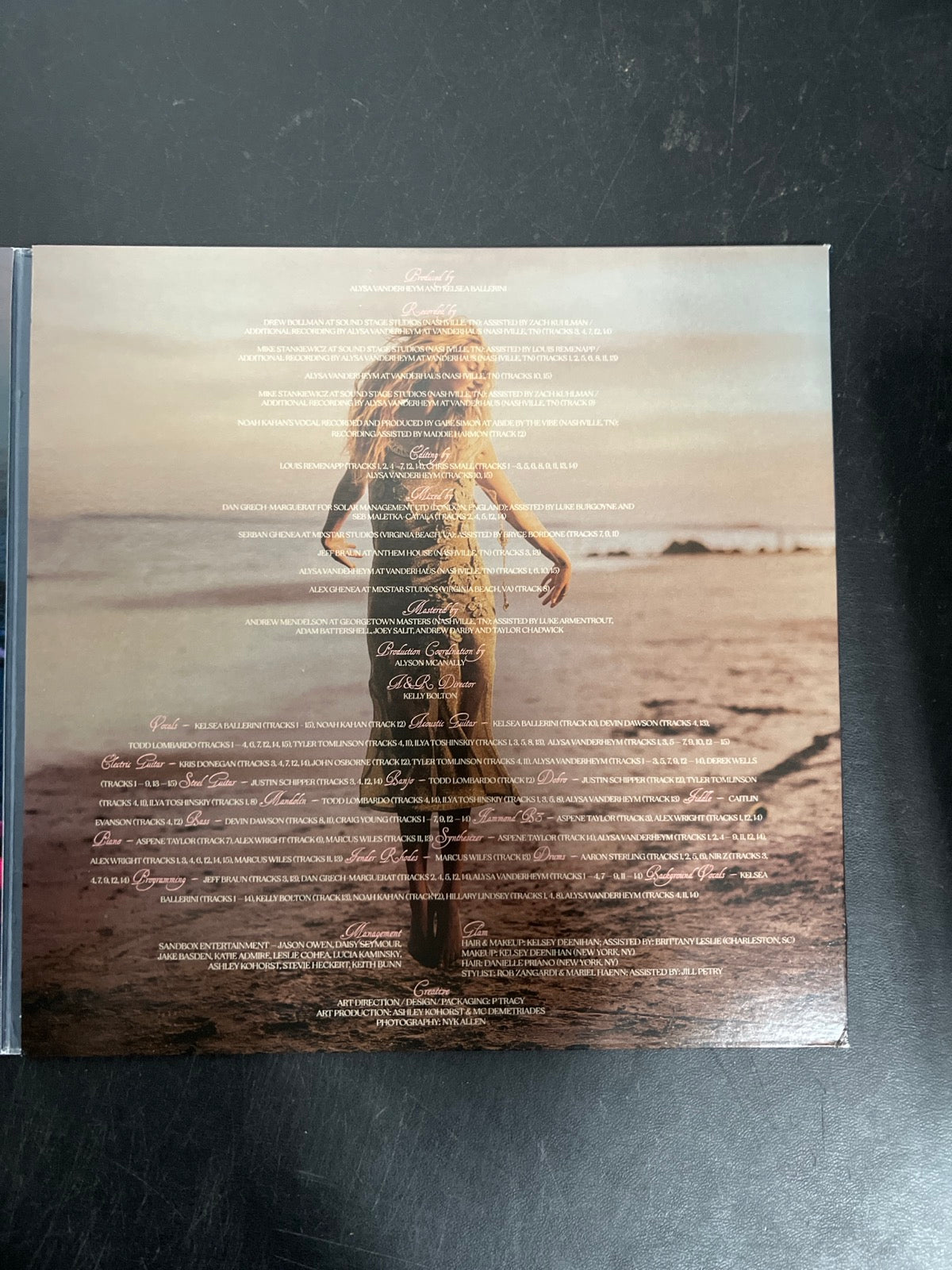 MISC_4 - Kelsea Ballerini - Patterns LE Uncharted Waters Vinyl USED NOT TESTED
