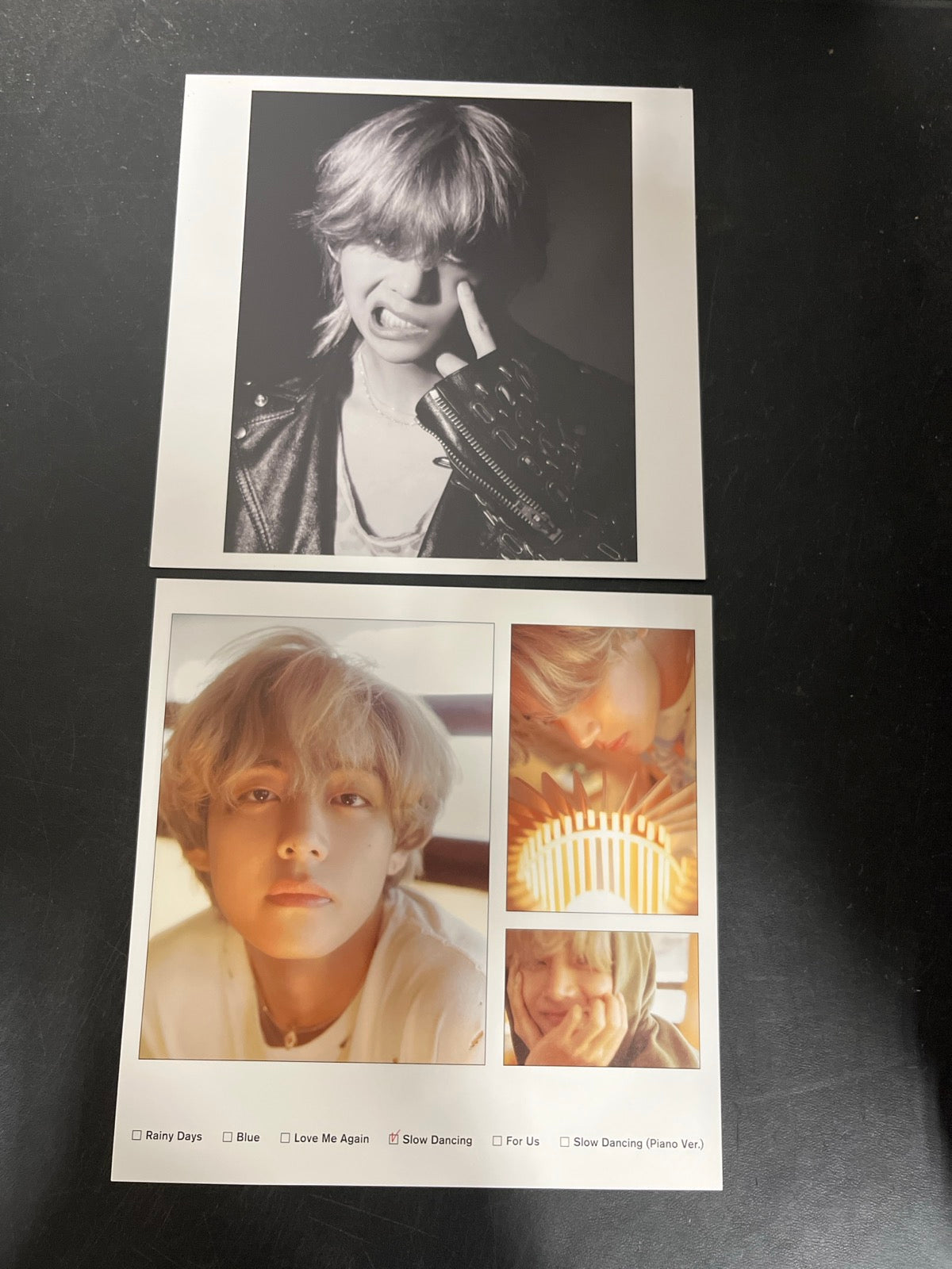 MISC_4 - V (BTS) - Layover LE Gray Vinyl USED NOT TESTED