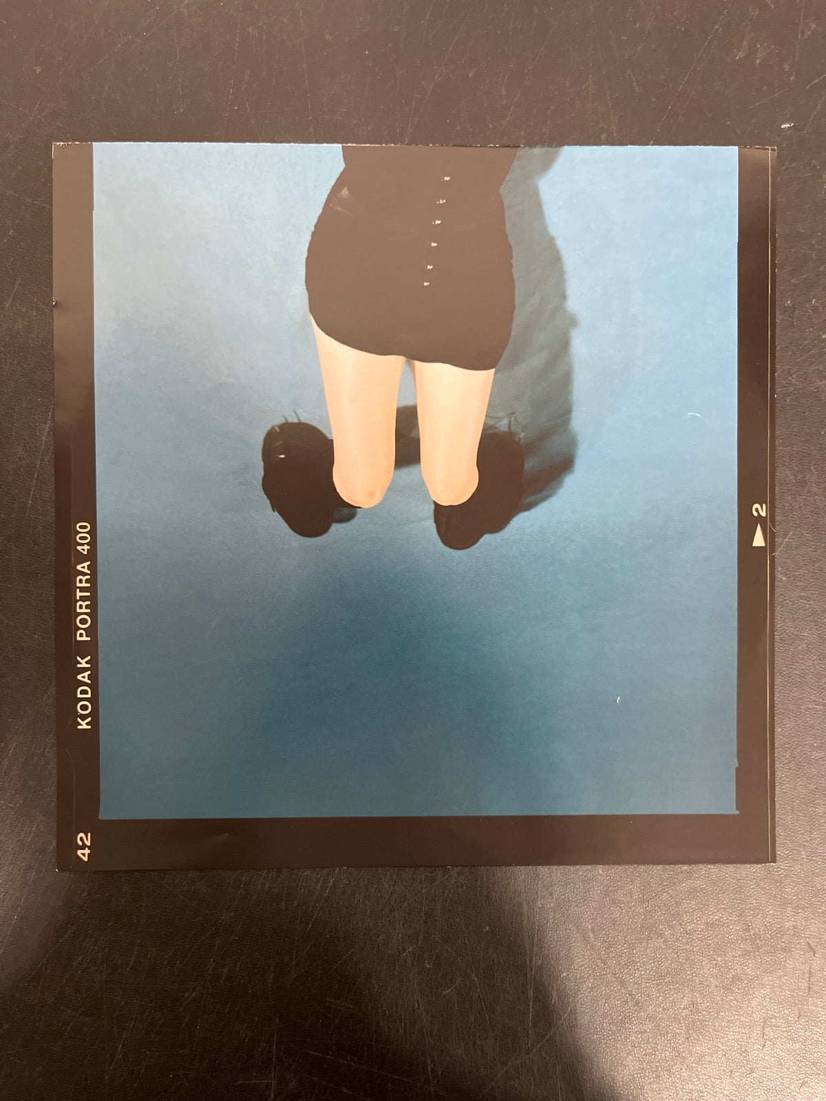 MISC_4 - Billie Eilish - Happier Than Ever LE Light Blue Etched Vinyl USED NOT TESTED