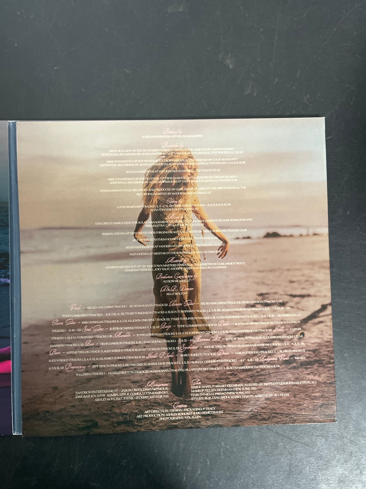 MISC_4 - Kelsea Ballerini - Patterns LE Uncharted Waters Vinyl USED NOT TESTED