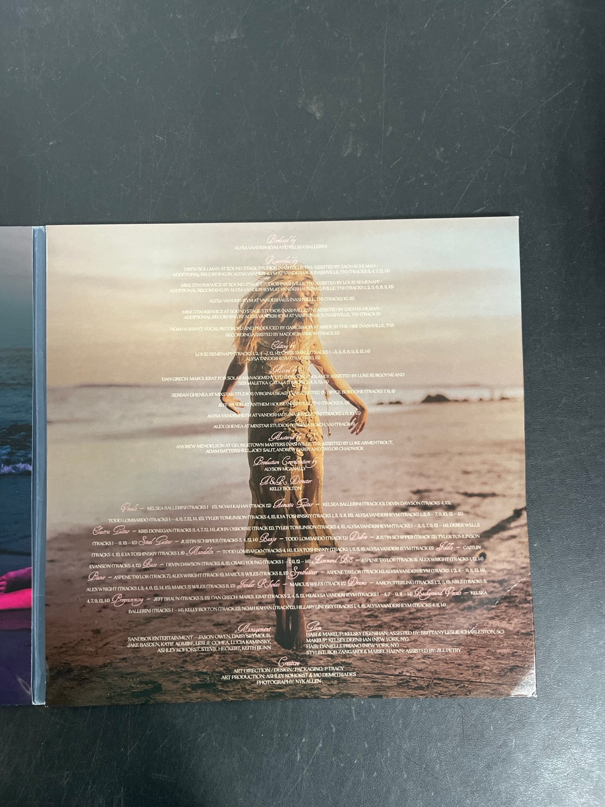 MISC_4 - Kelsea Ballerini - Patterns LE Uncharted Waters Vinyl USED NOT TESTED