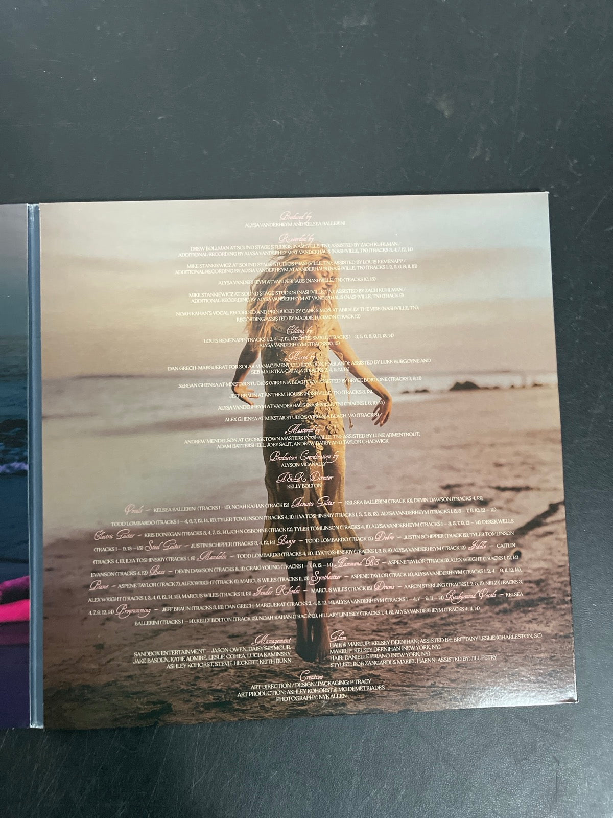 MISC_4 - Kelsea Ballerini - Patterns LE Uncharted Waters Vinyl USED NOT TESTED
