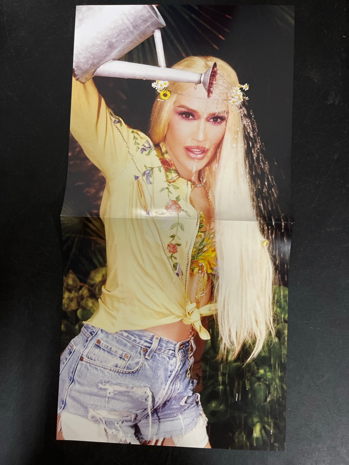 MISC_4 - Gwen Stefani - Bouquet LE Orchid Etched Numbered Vinyl USED NOT TESTED