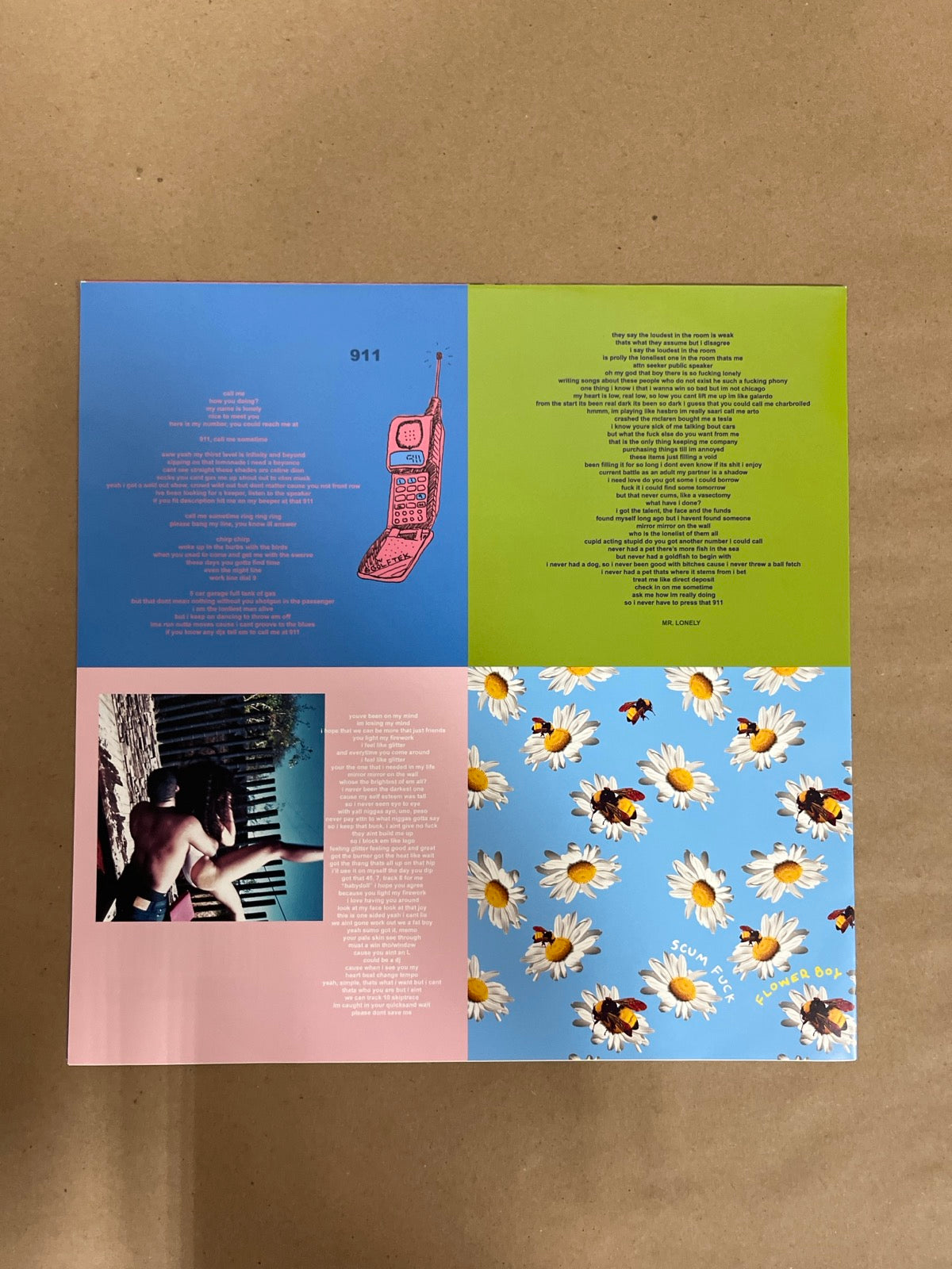 MISC_4 - Tyler, the Creator - Flower Boy LE Vinyl USED NOT TESTED