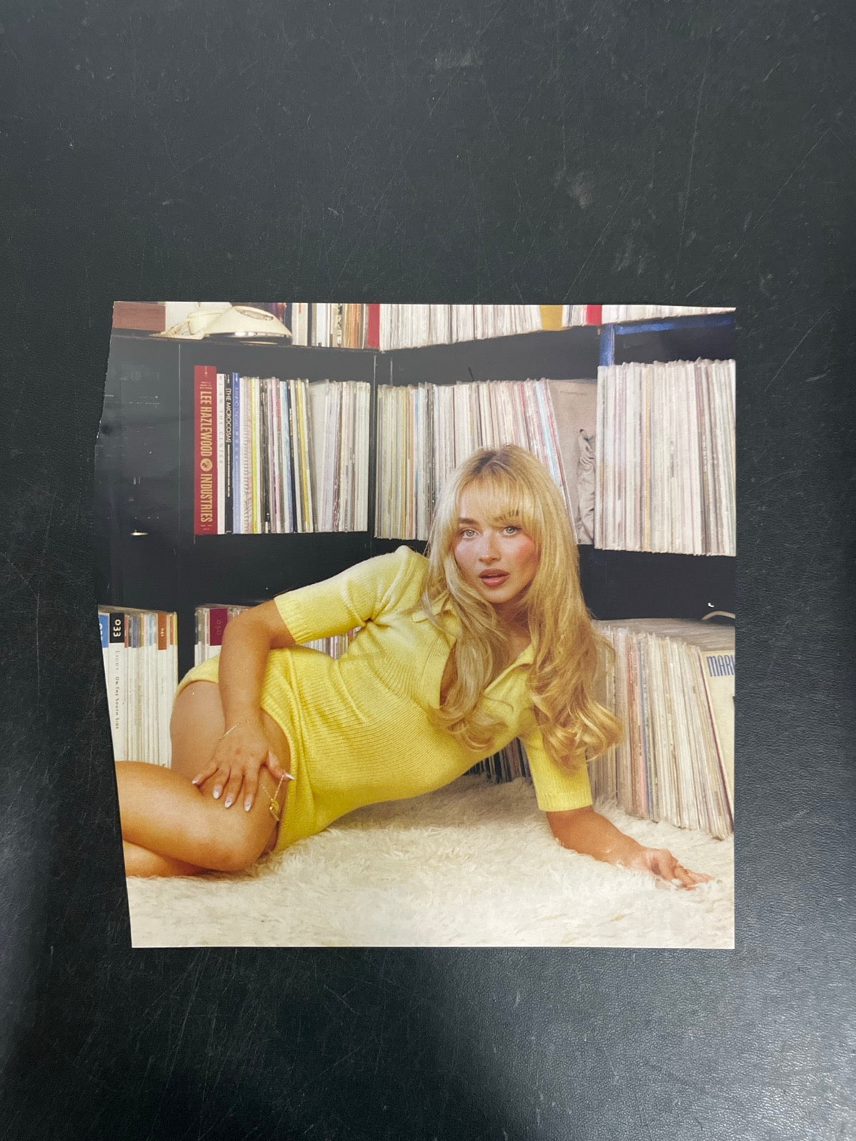 MISC_4 - Sabrina Carpenter-Short N ... LE Bubblegum Marble Vinyl USED NOT TESTED