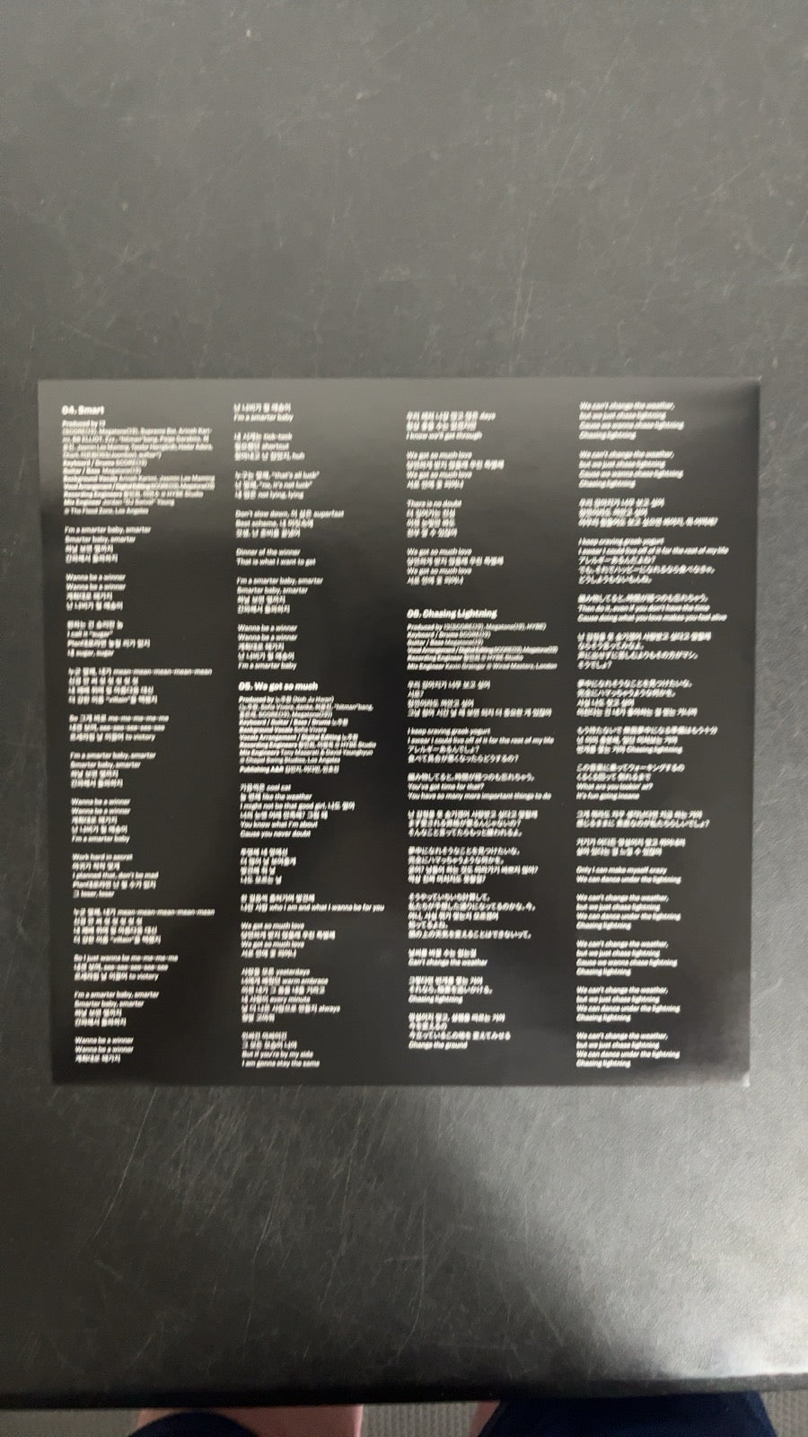MISC_5 - Le Sserafim - Easy-Crazy-Hot LE Translucent Vinyl USED NOT TESTED